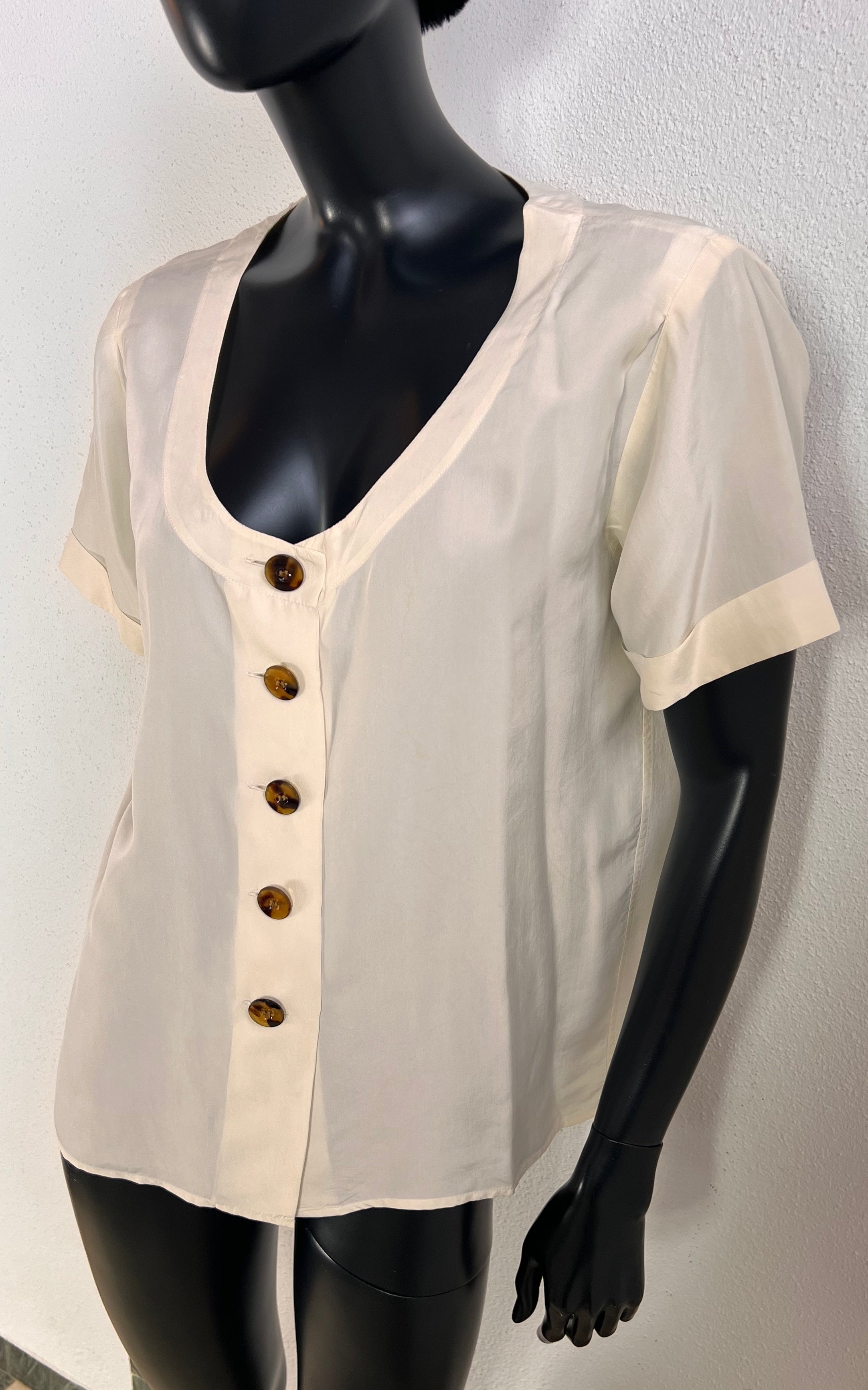 Vintage Yves Saint Laurent Silk Blouse