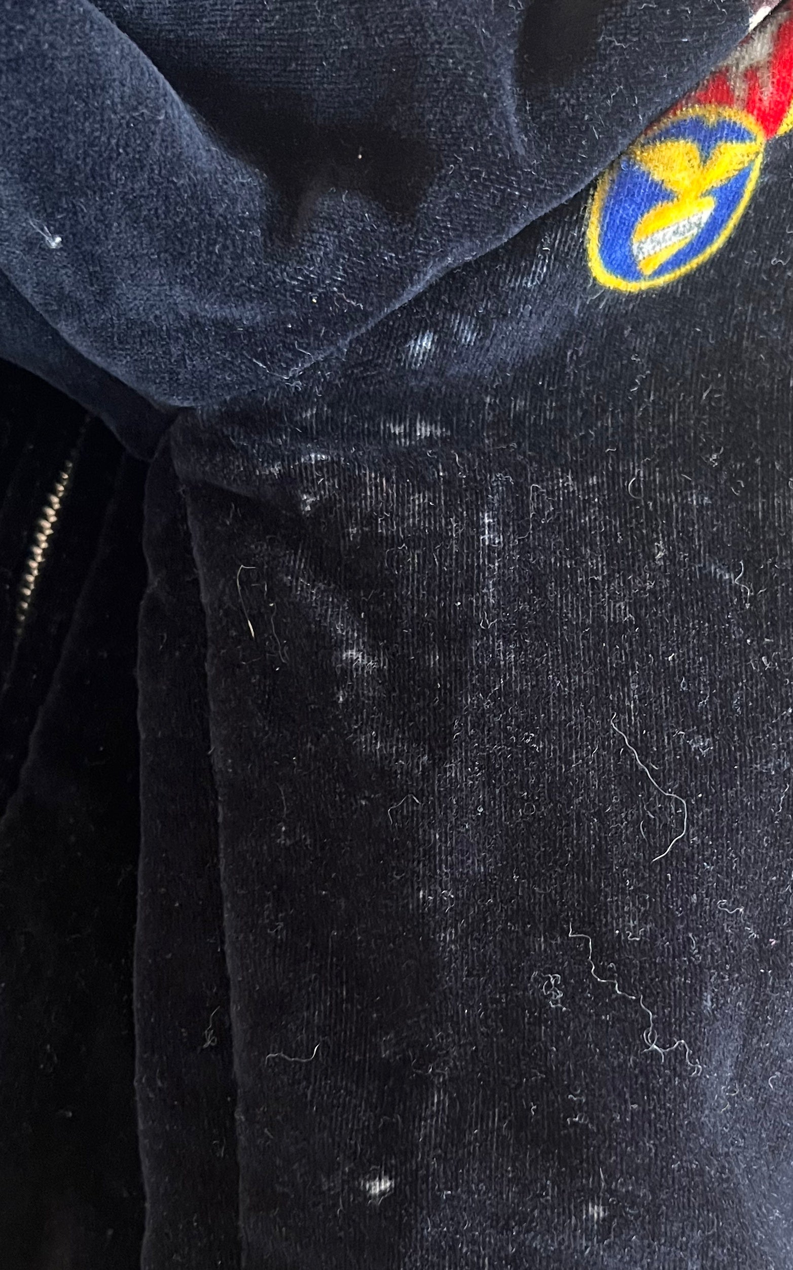 Vintage 90s Escada Velvet Bomber Jacket