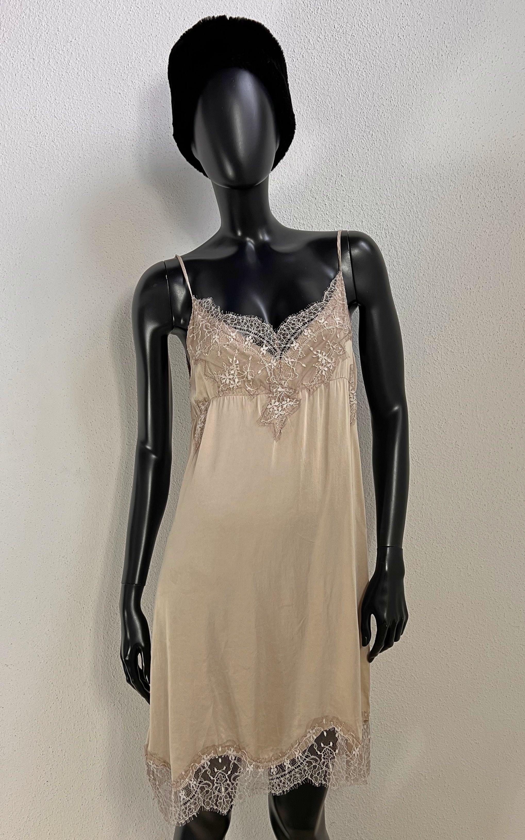 Vintage Y2K Silk Lace Dress