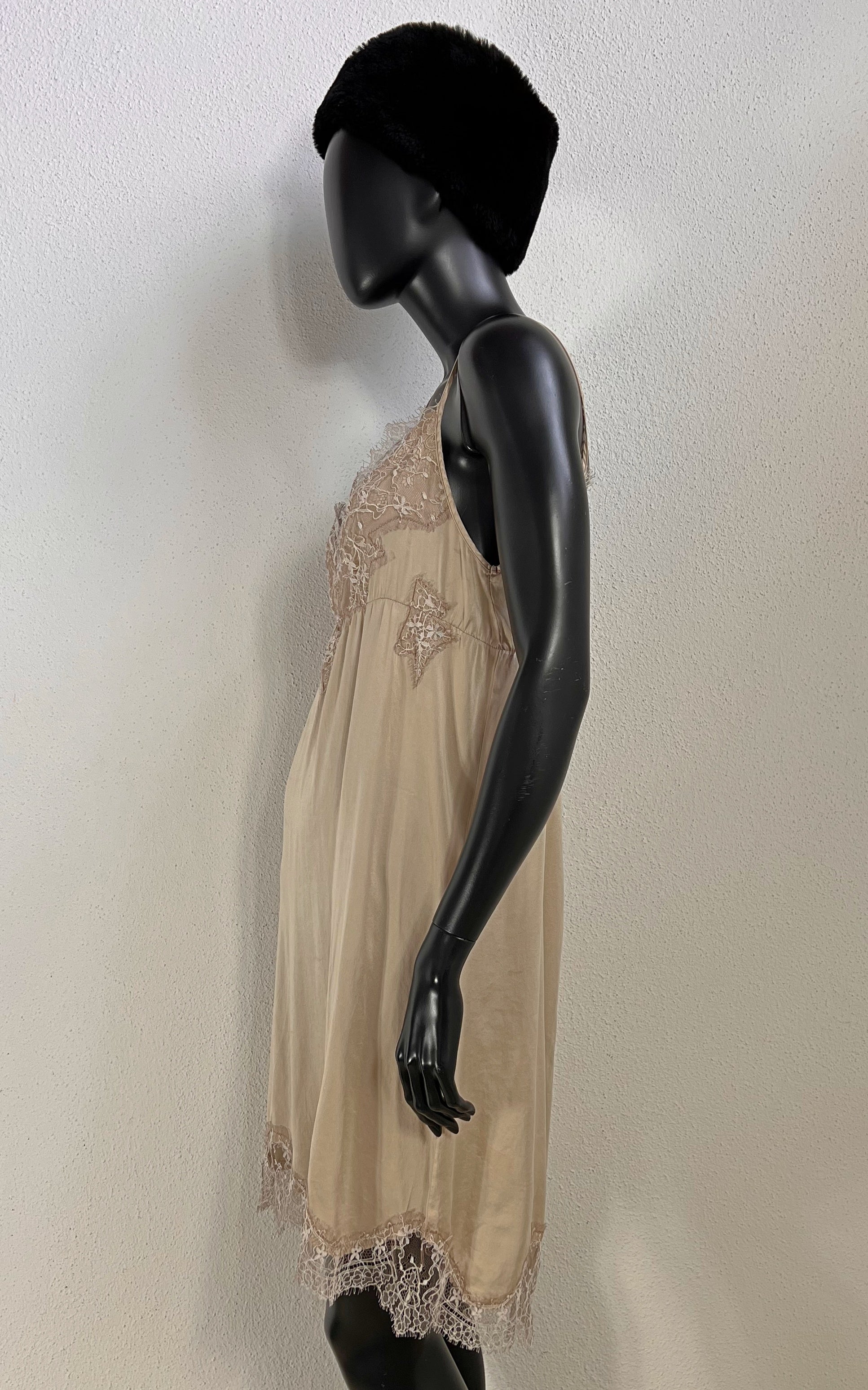 Vintage Y2K Silk Lace Dress