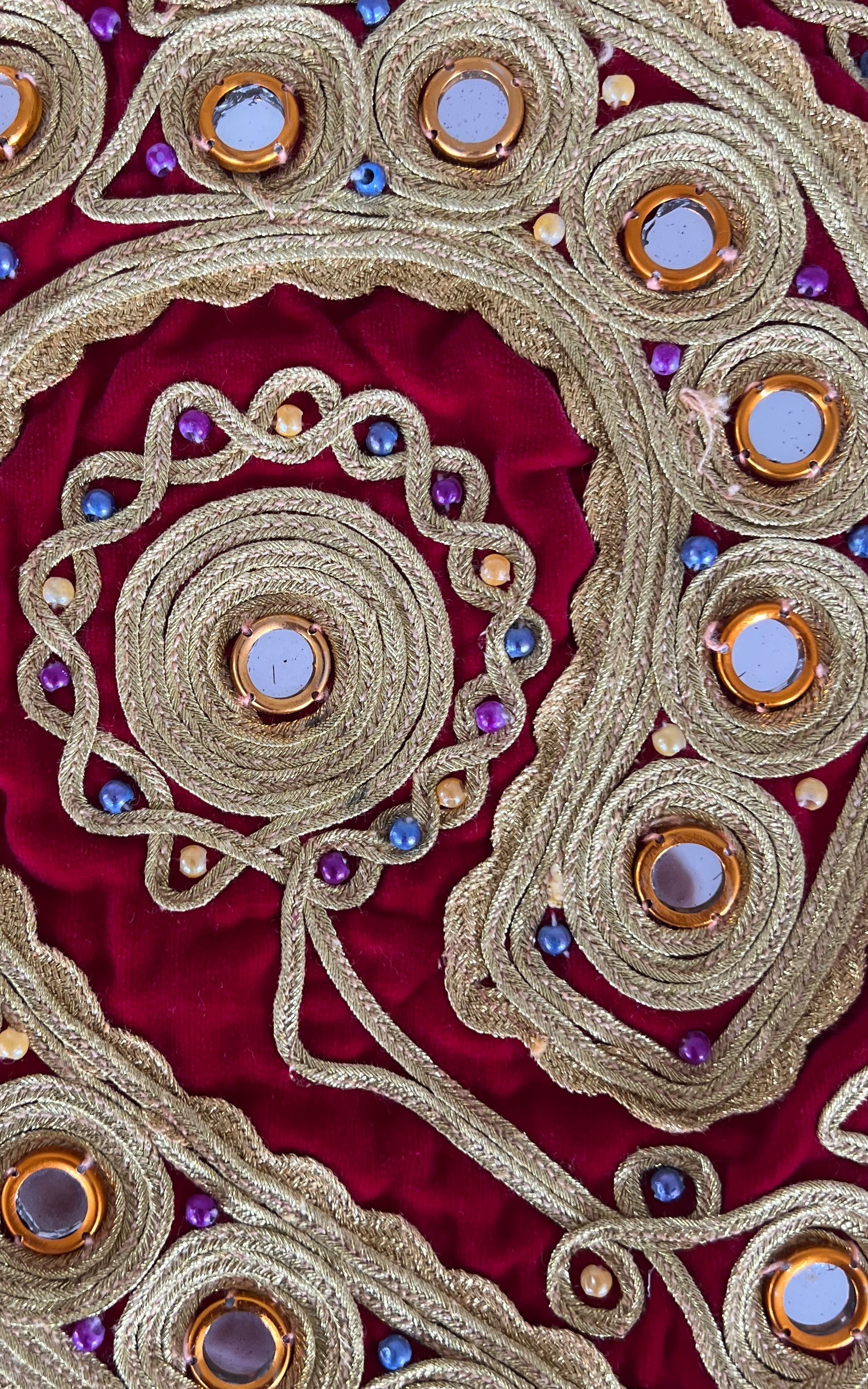 Vintage MENS 70s Velvet Waistcoat