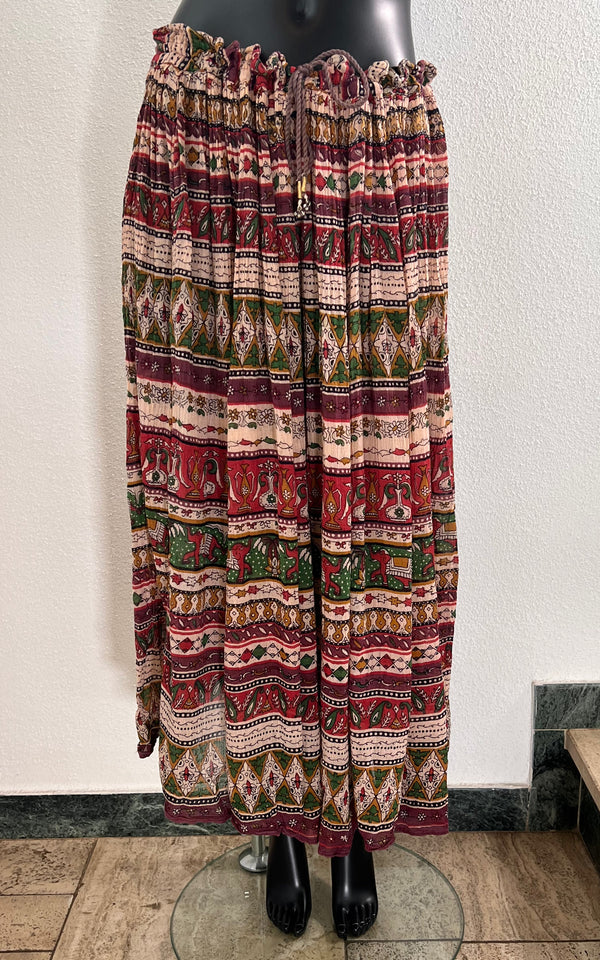 Vintage Indian Cotton Skirt