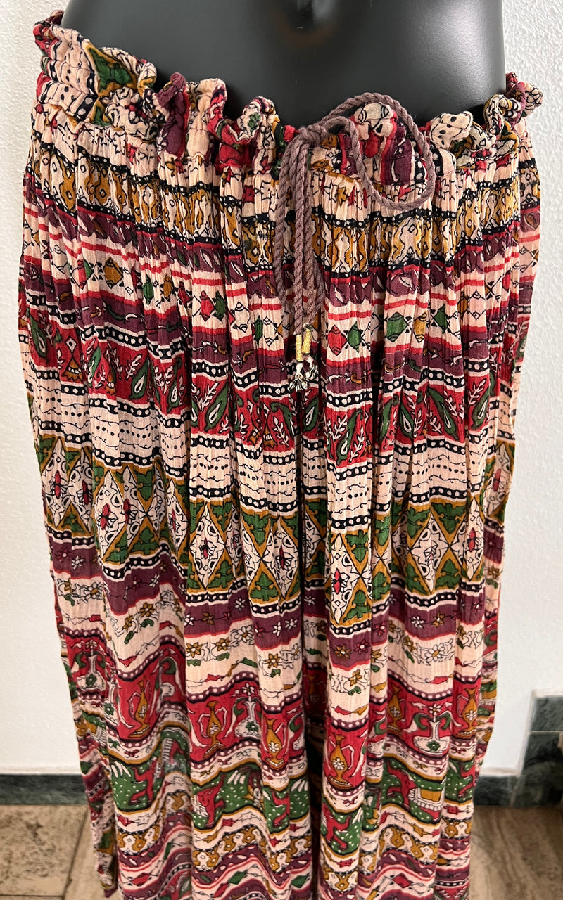 Vintage Indian Cotton Skirt