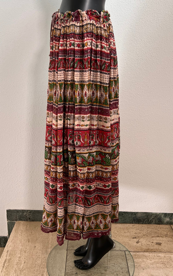 Vintage Indian Cotton Skirt