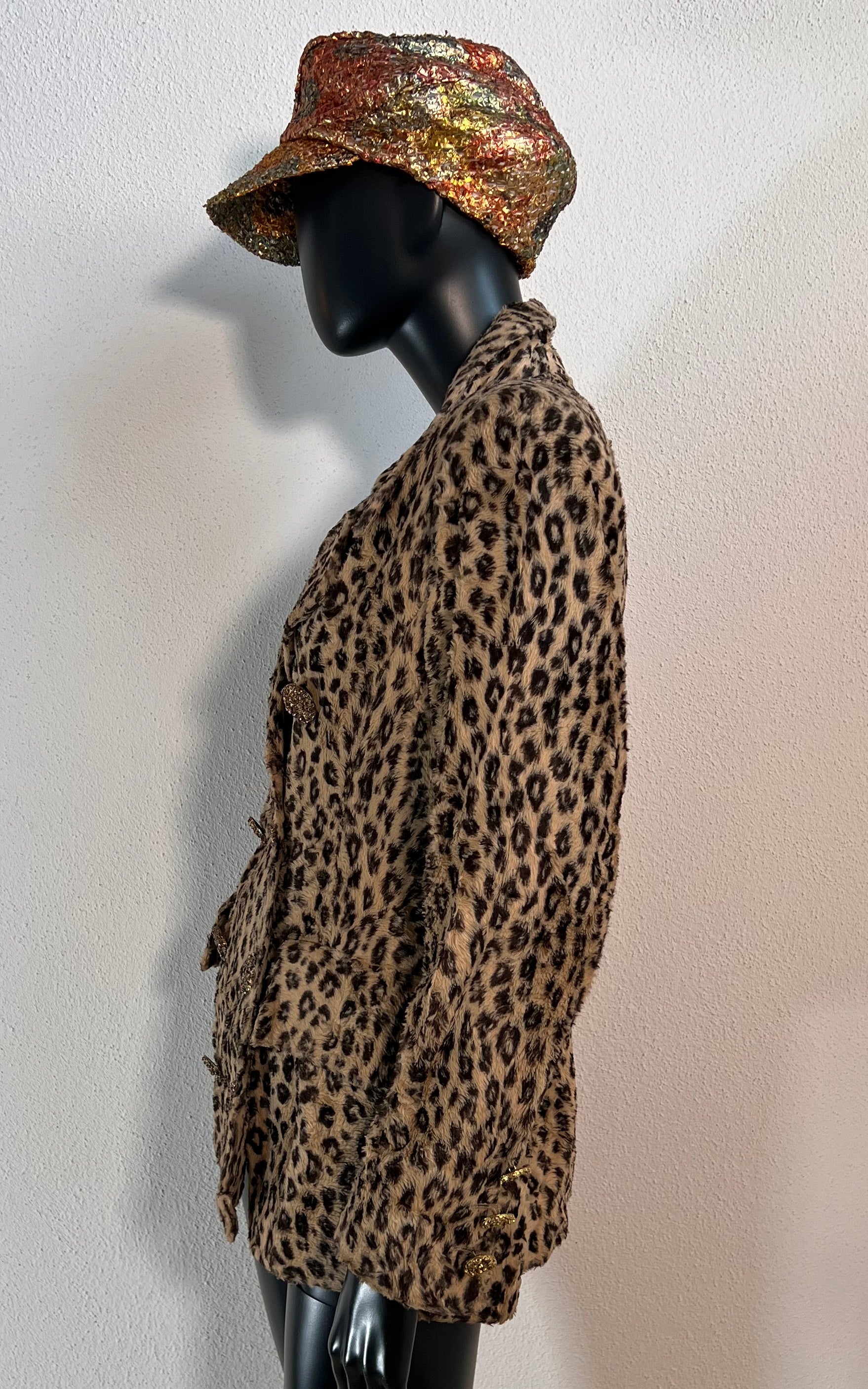 Vintage Lolita Lempicka Fur Leo Blazer