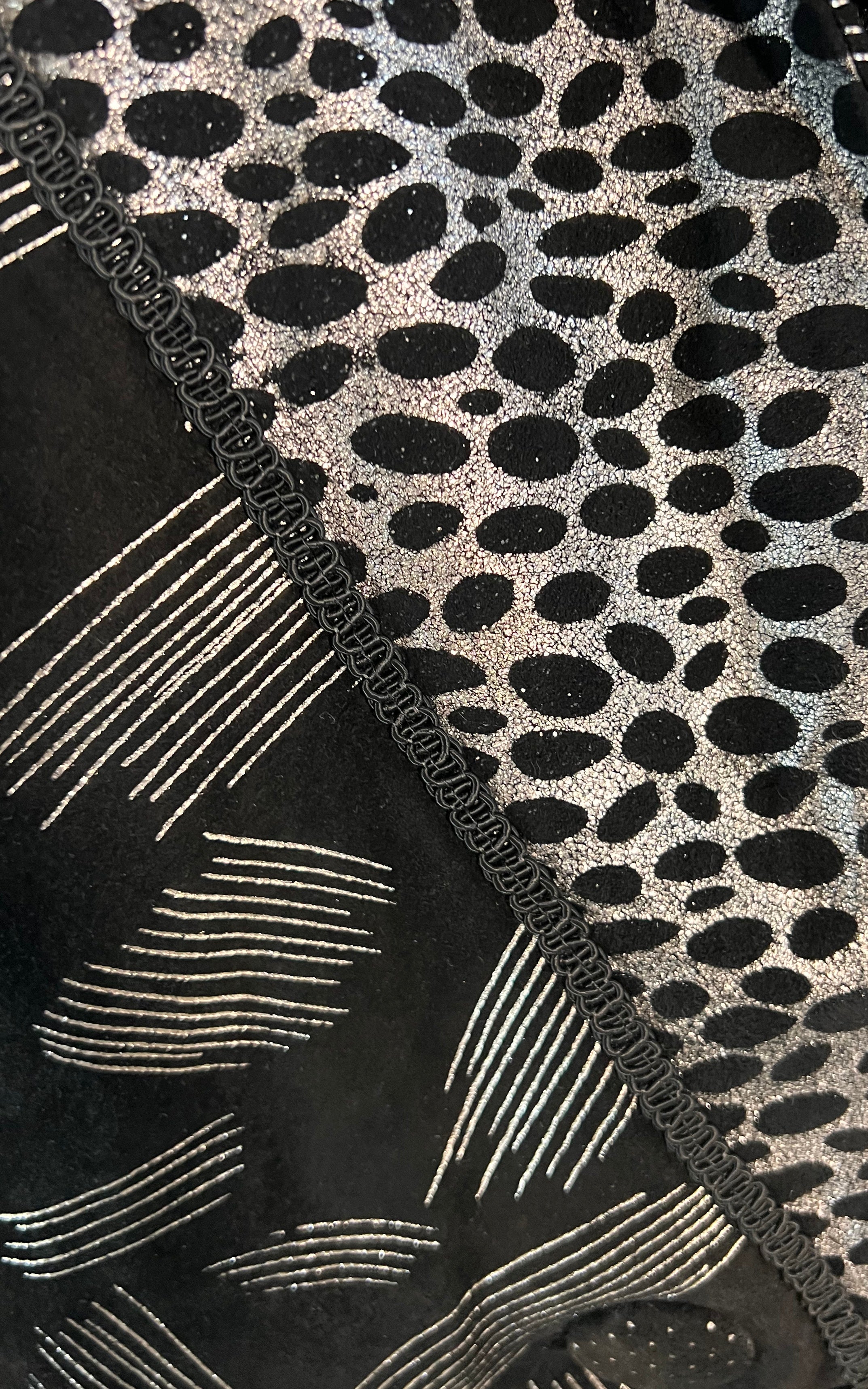 Giacca in pelle scamosciata vintage anni '90