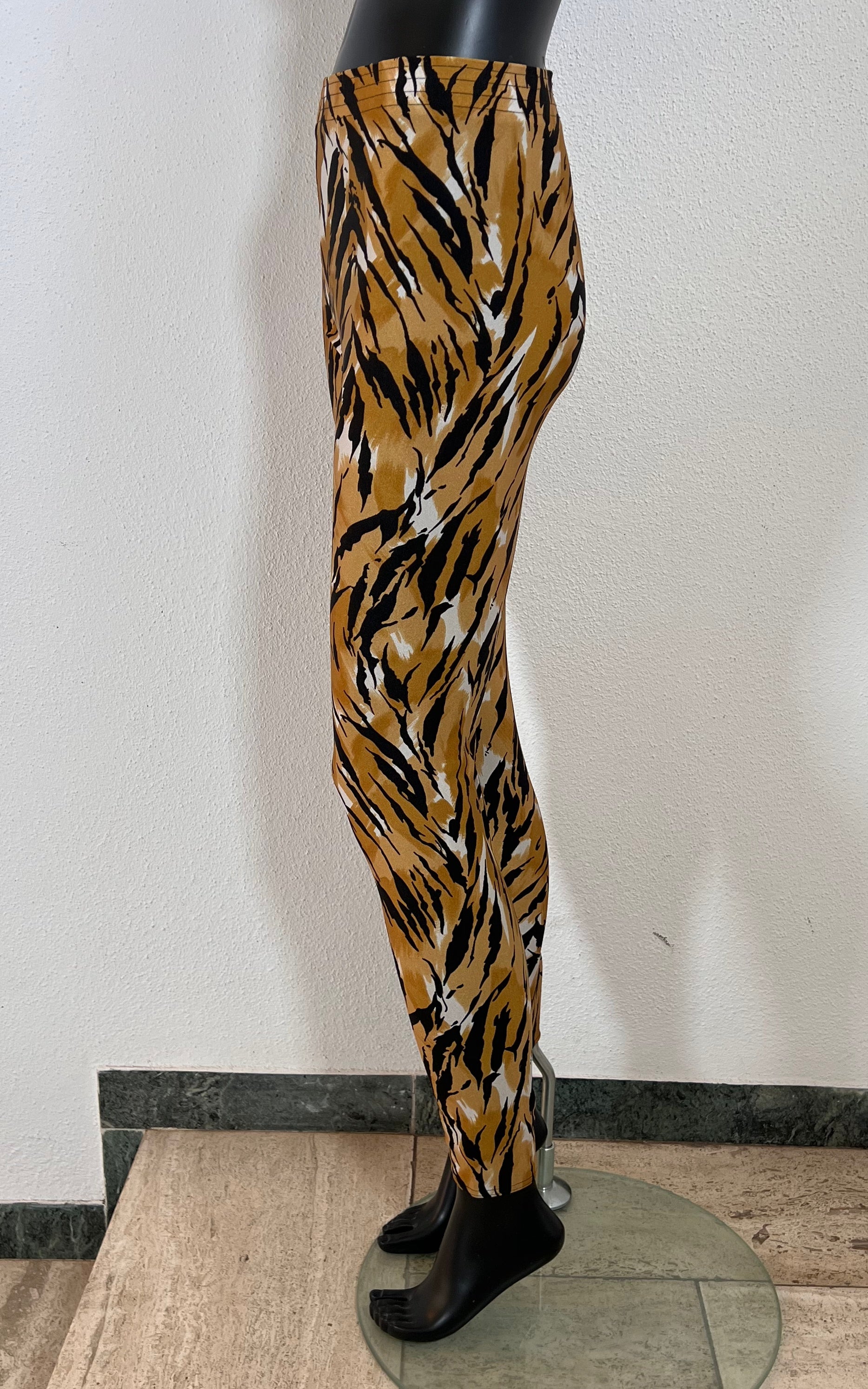 Vintage Tiger Print Leggings