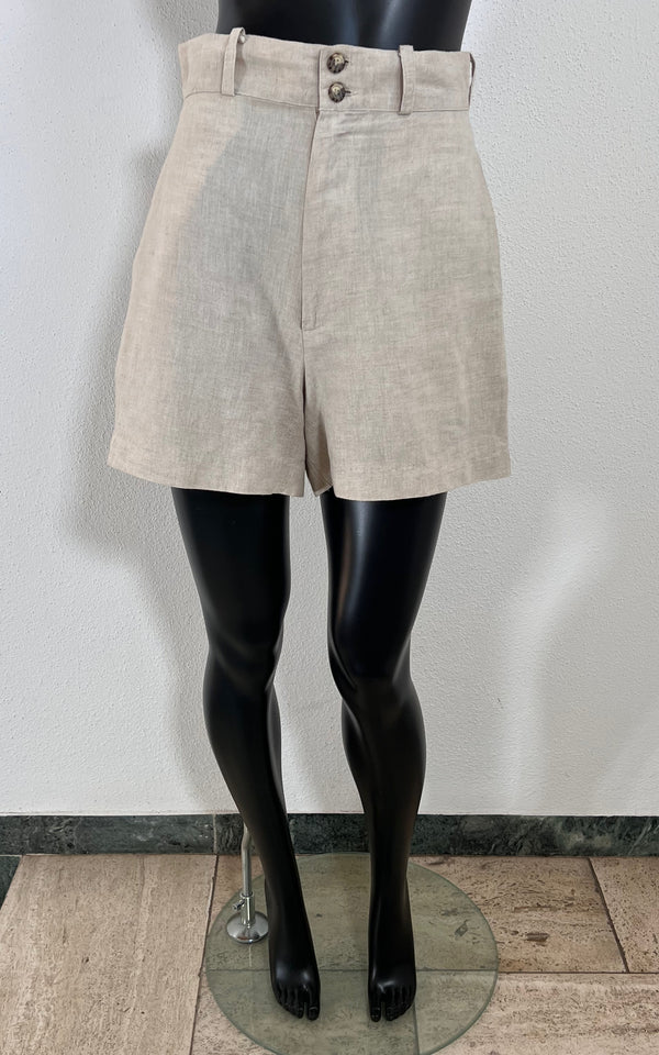 Vintage 90s Linnen Shorts