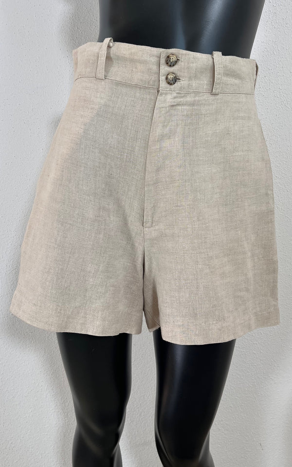 Vintage 90s Linnen Shorts