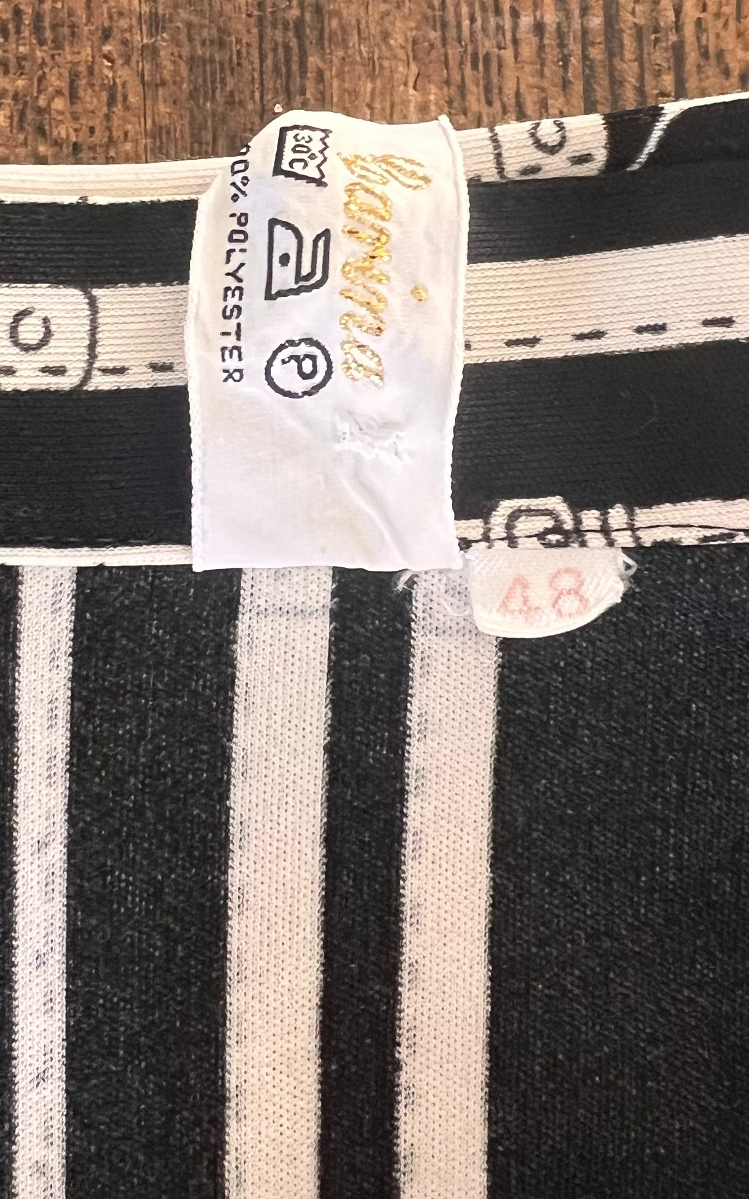 Camicetta vintage anni '70 con morsetto