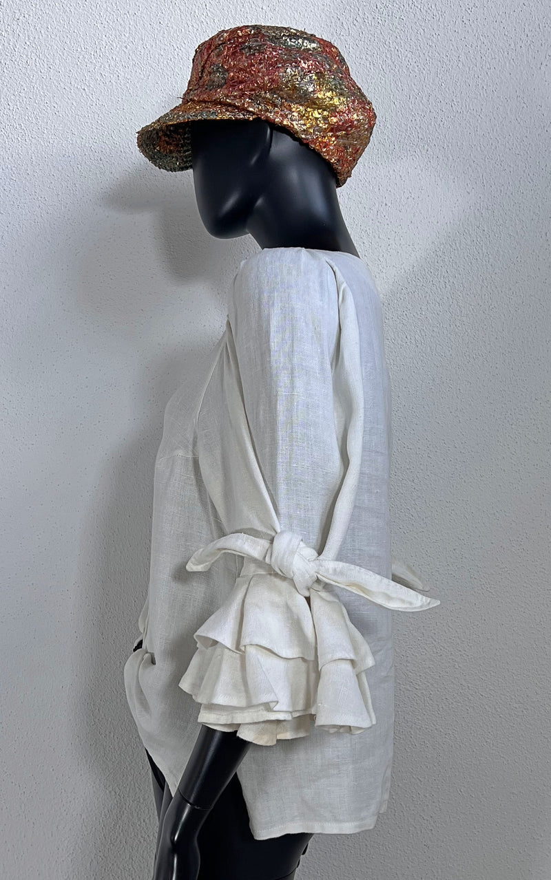 Vintage Inzi Linnen Blouse