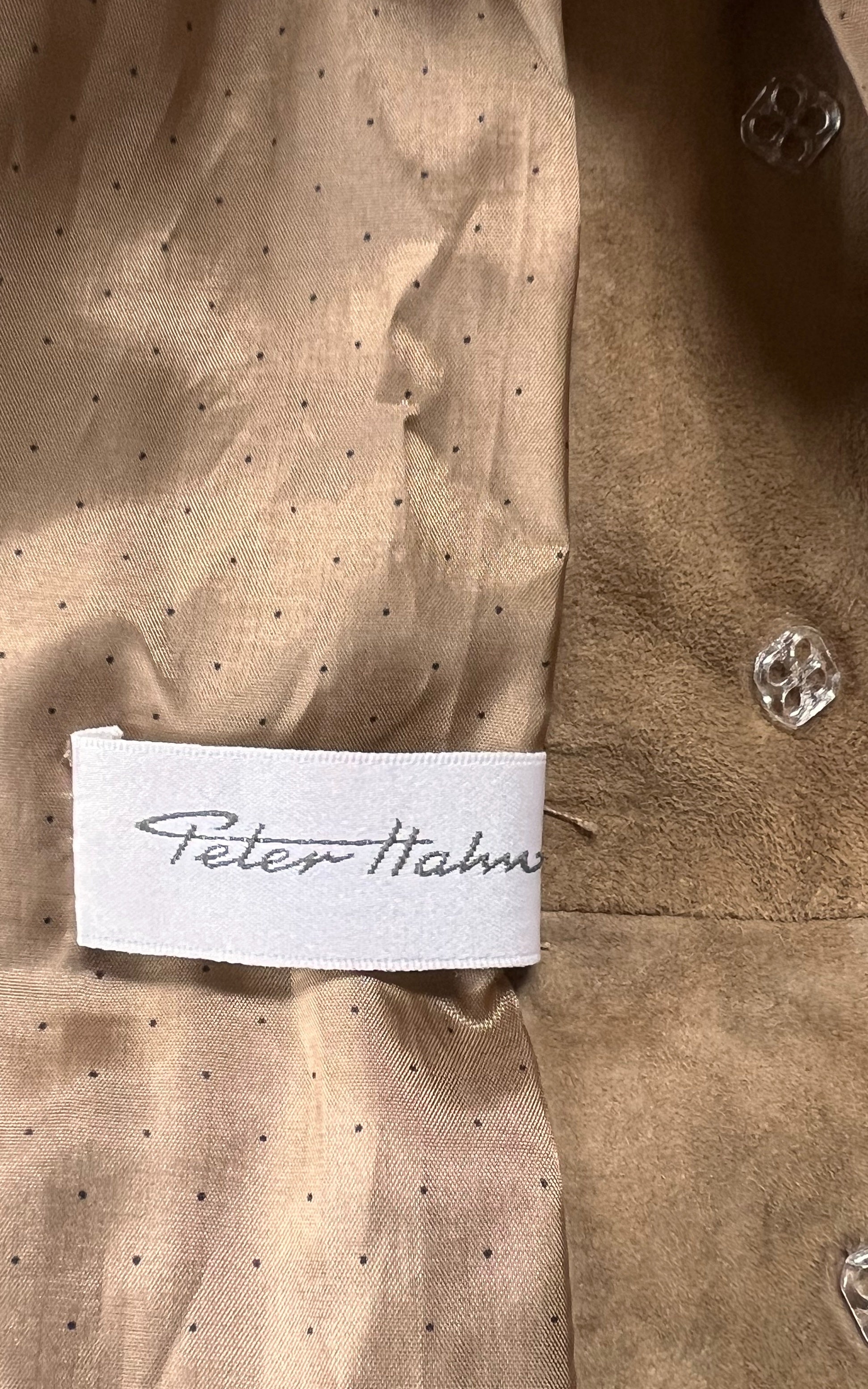 Vintage Suede Leather Dress