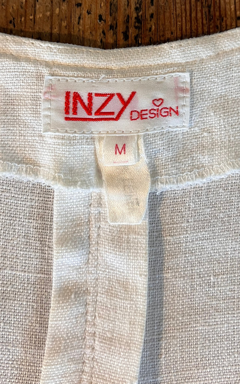 Vintage Inzi Linnen Blouse