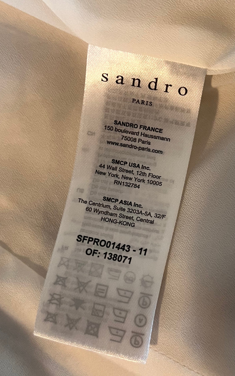 Sandro Paris Bouclé Dress