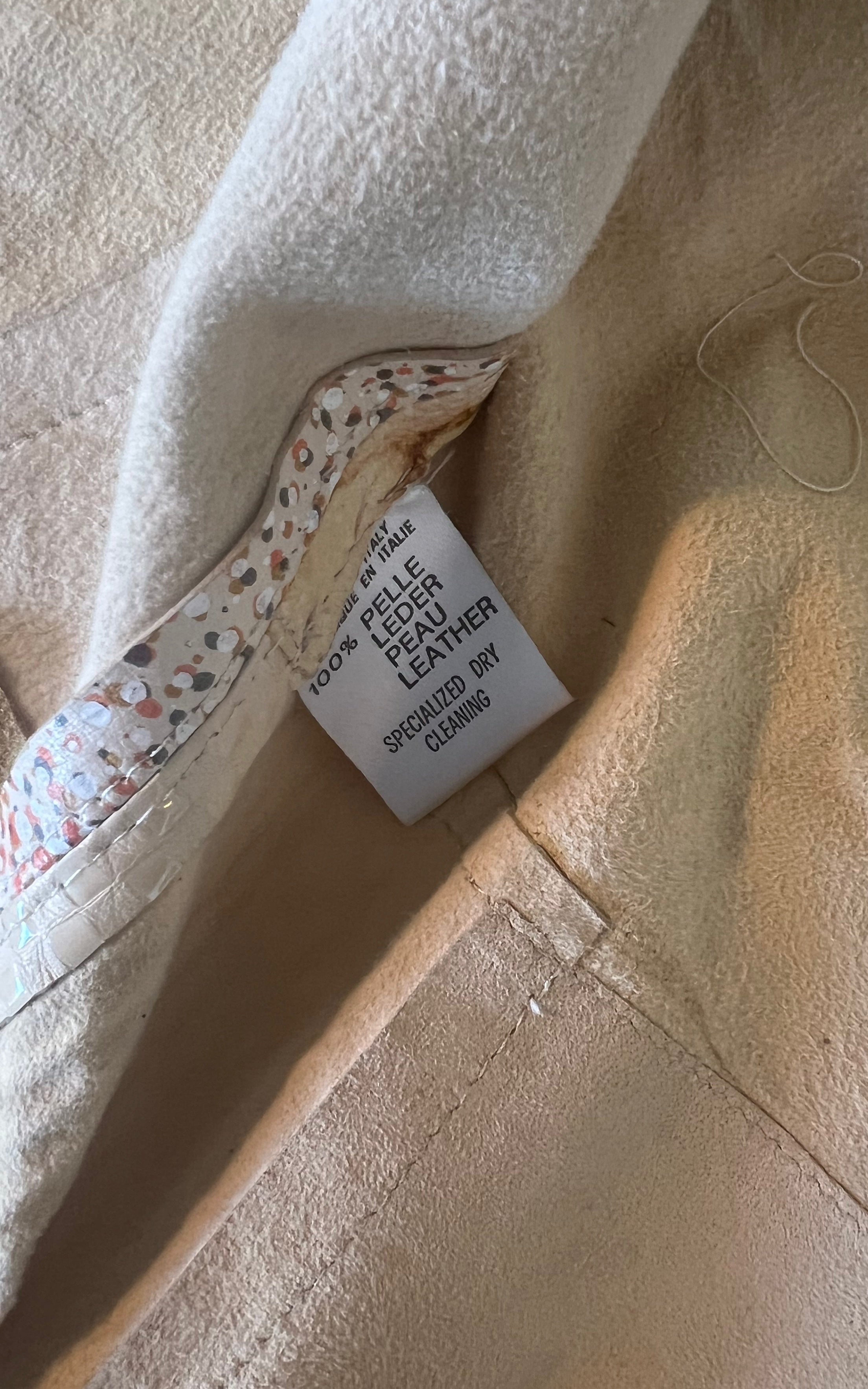 Vintage Y2K Roberto Cavalli Leatherjacket