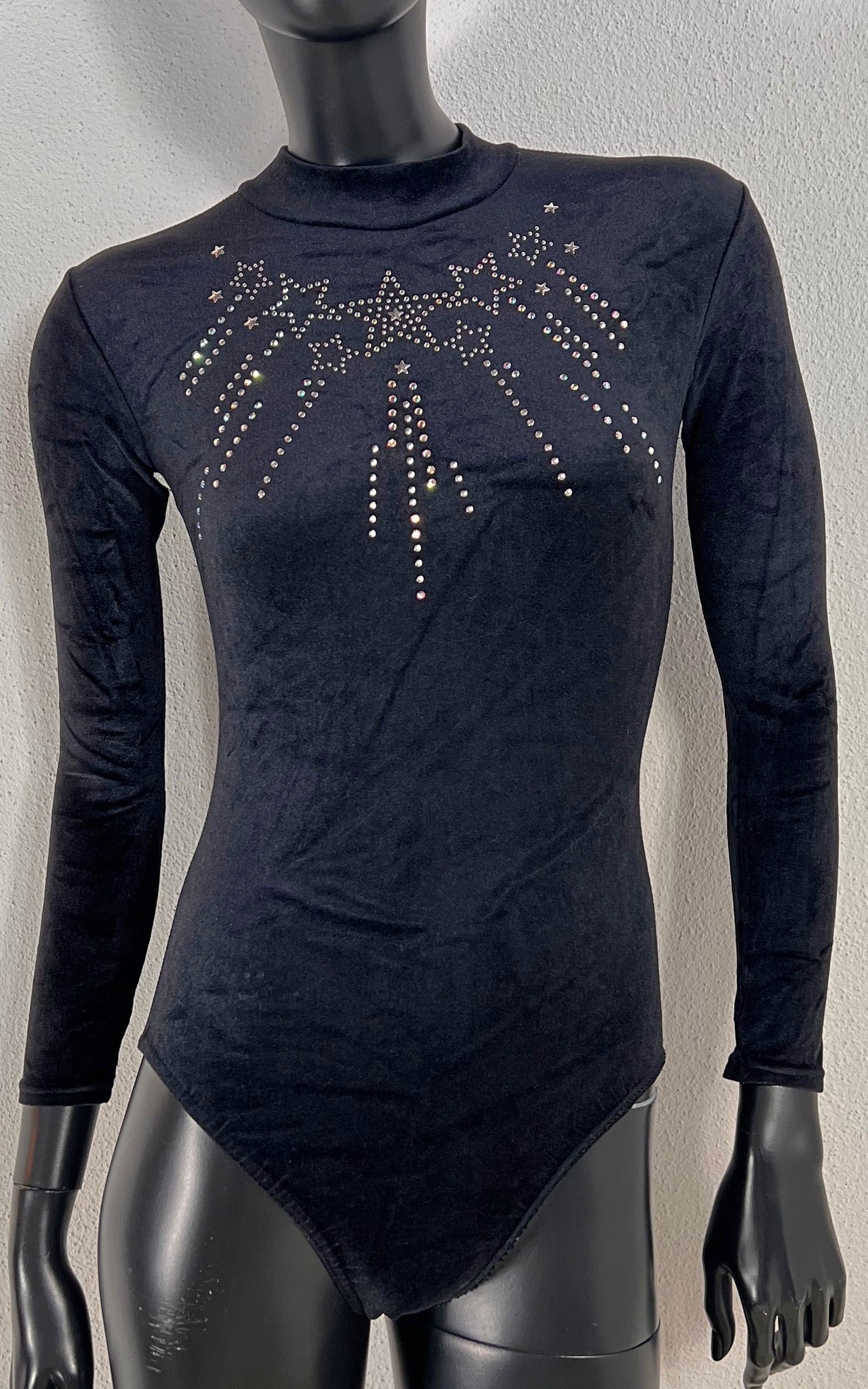 Vintage 90s Star Velvet Body