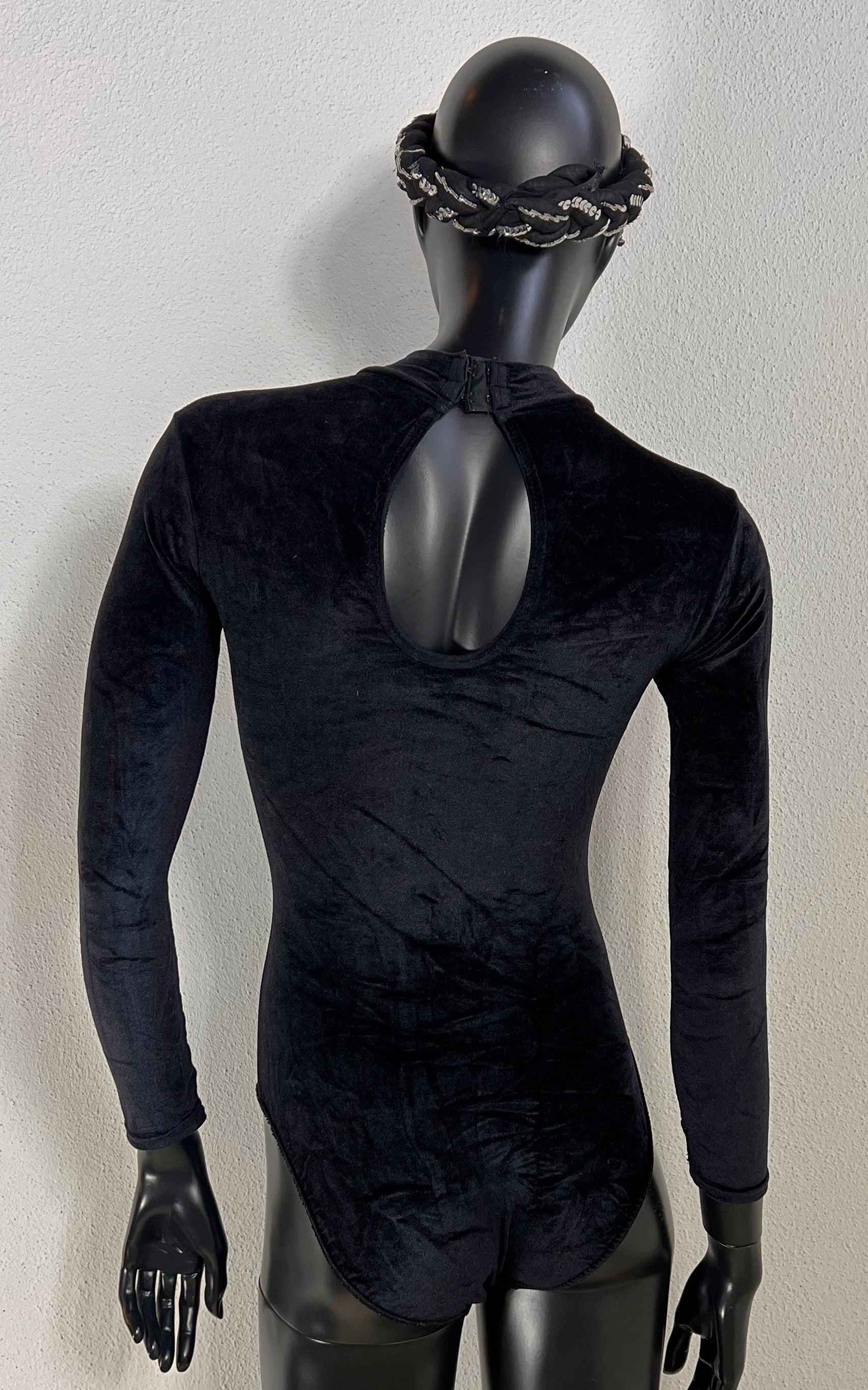 Vintage 90s Star Velvet Body