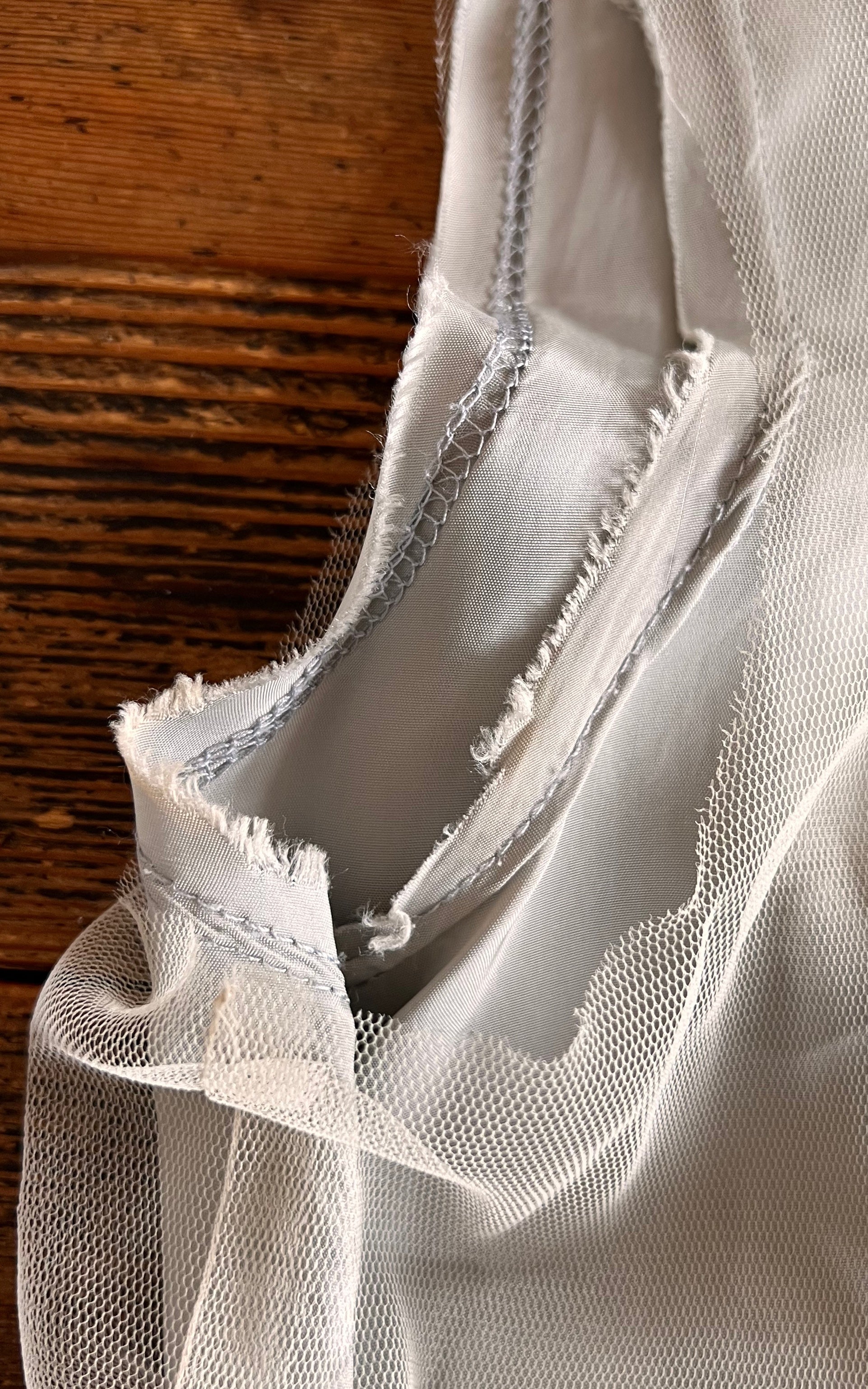 Vintage Early 90s Comme des Garcons Mesh Dress