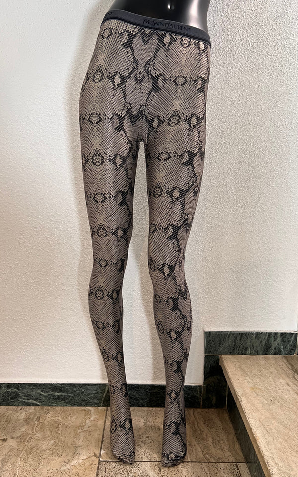 Vintage 90s Yves Saint Laurent Snakeskin Pants