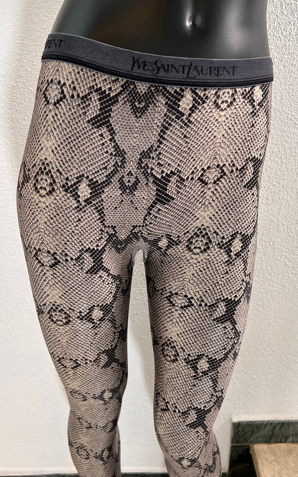 Vintage 90s Yves Saint Laurent Snakeskin Pants