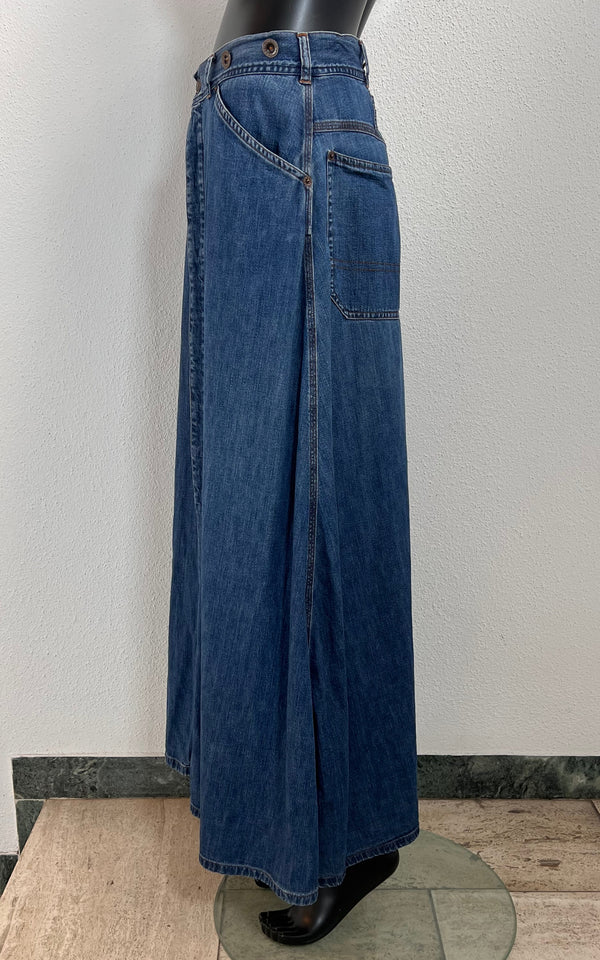 Vintage Ralph Lauren Maxi Denim Skirt