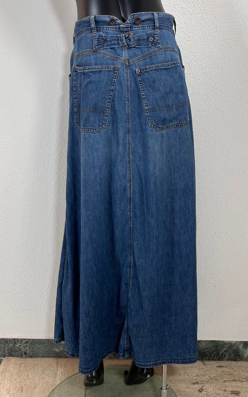 Vintage Ralph Lauren Maxi Denim Skirt
