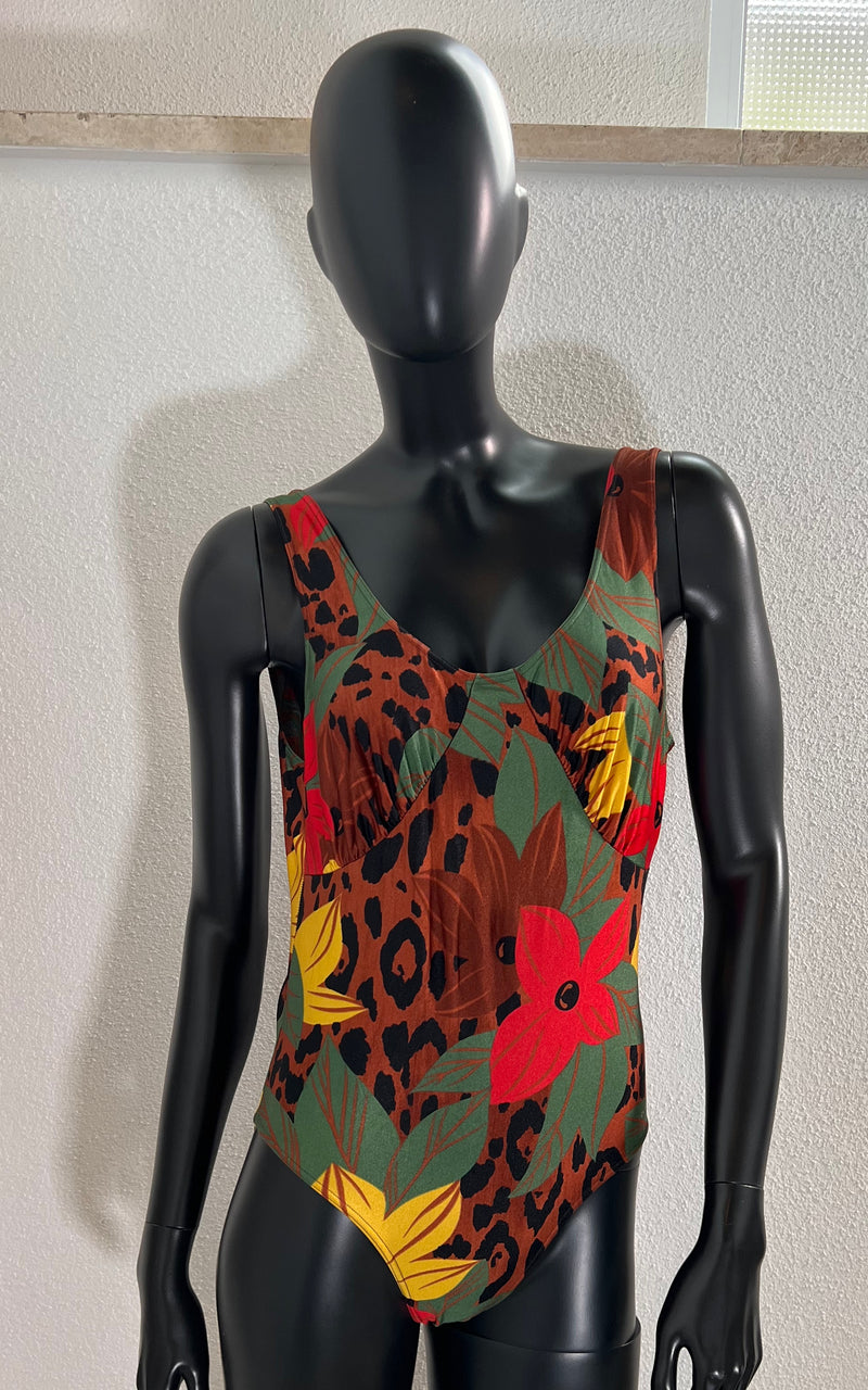 Vintage 90s Leo Swimsuit