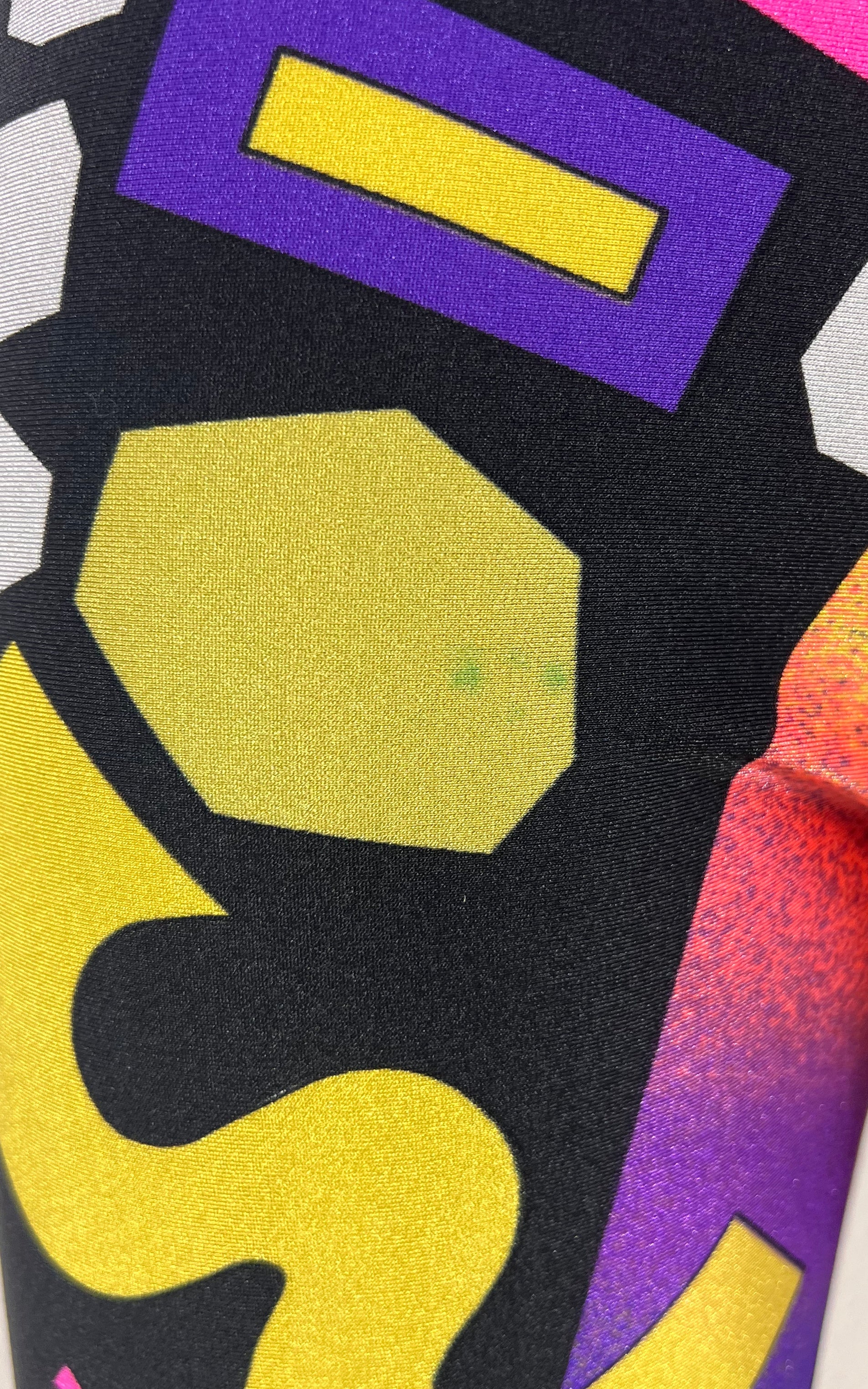 Vintage 90s Crazy Pattern Leggings