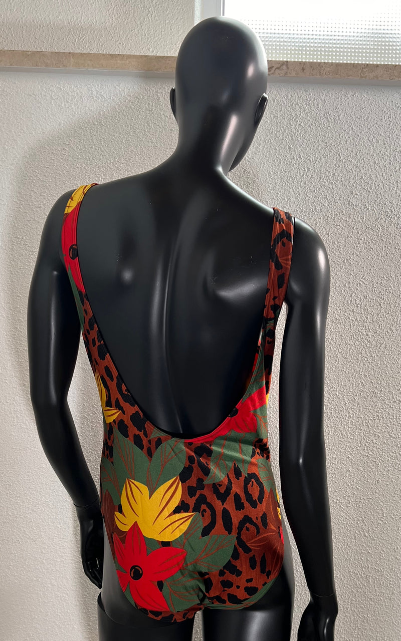 Vintage 90s Leo Swimsuit