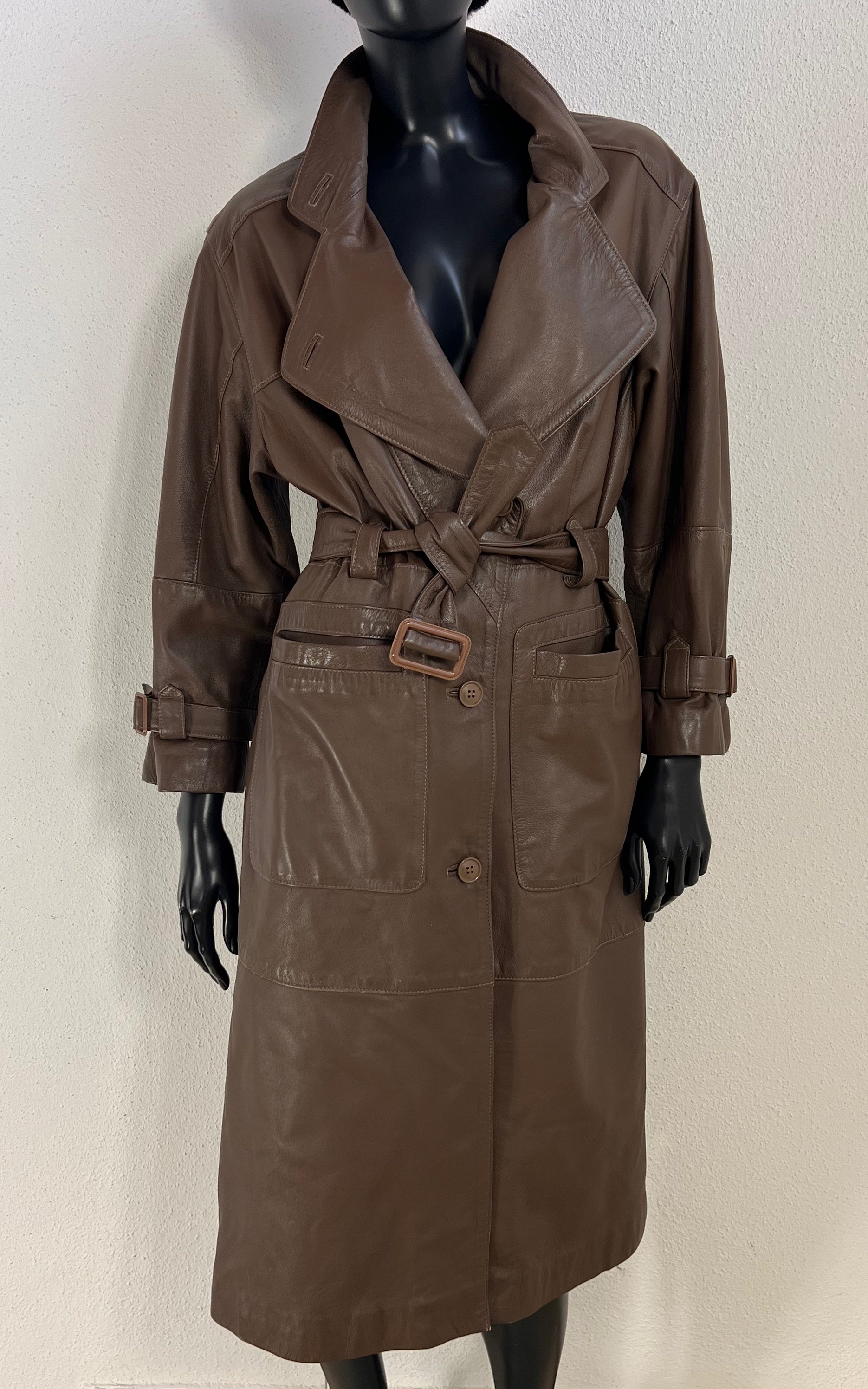 Vintage Leather Coat