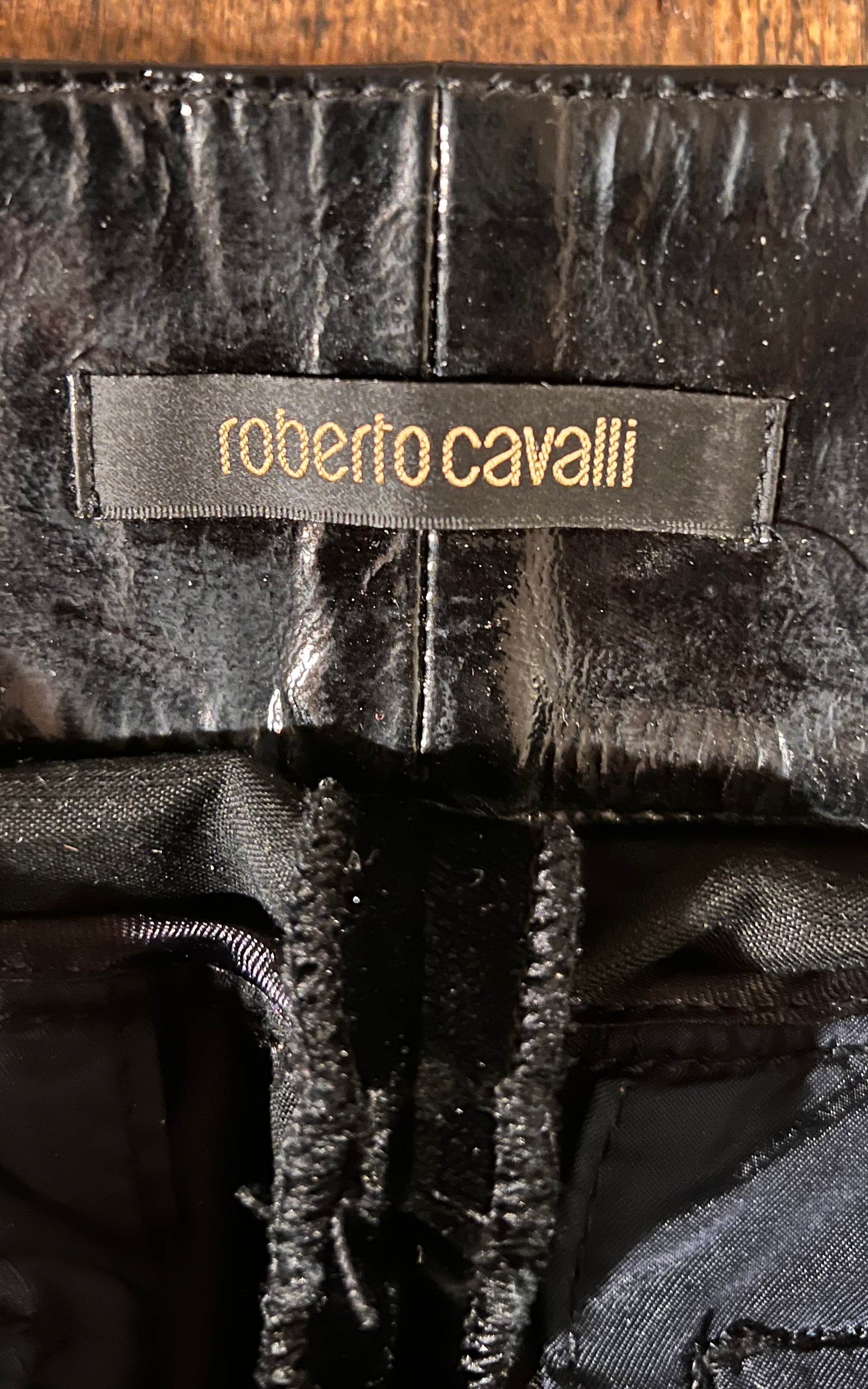 Vintage Roberto Cavalli Velvet Pants