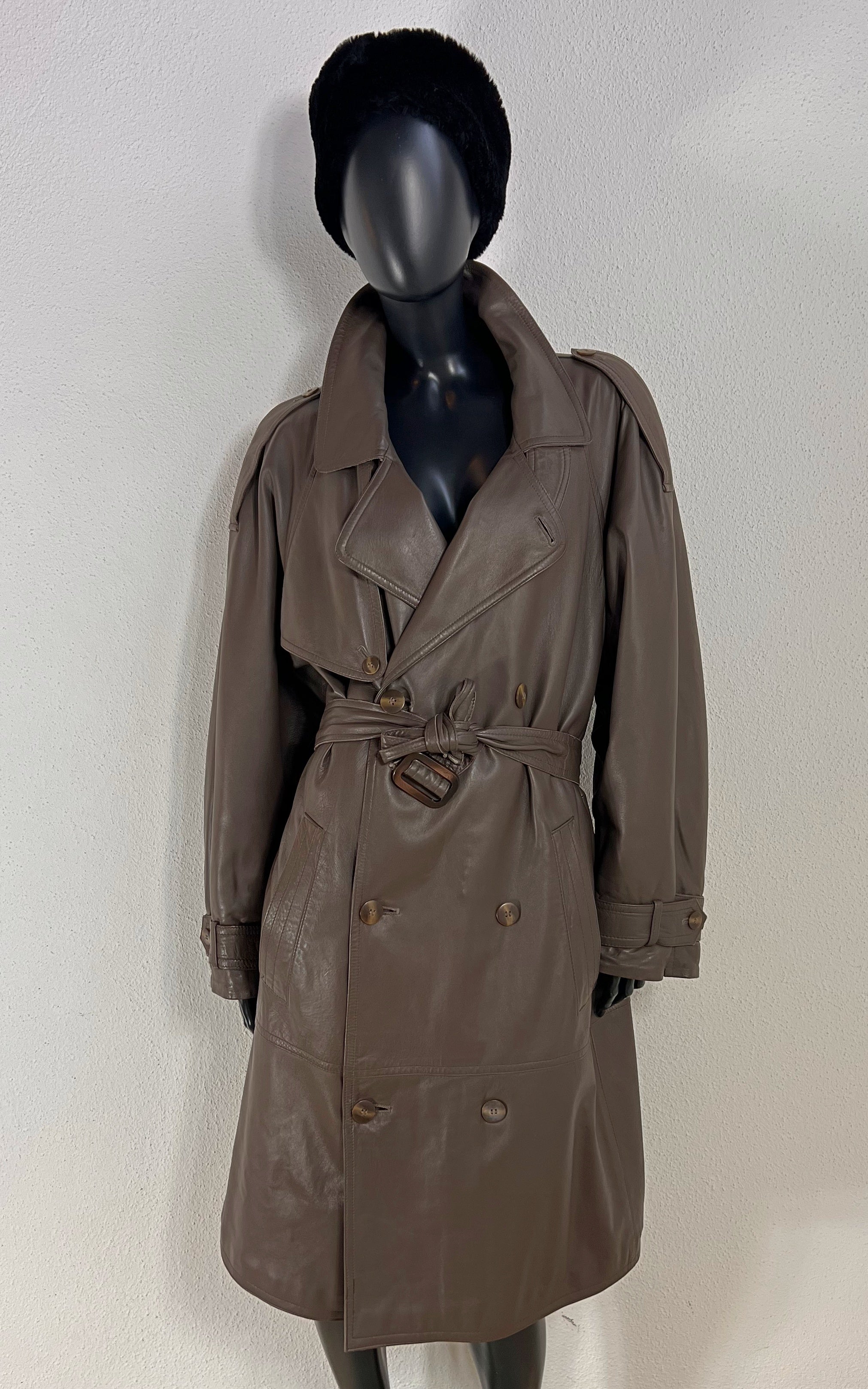 Vintage Leather Coat