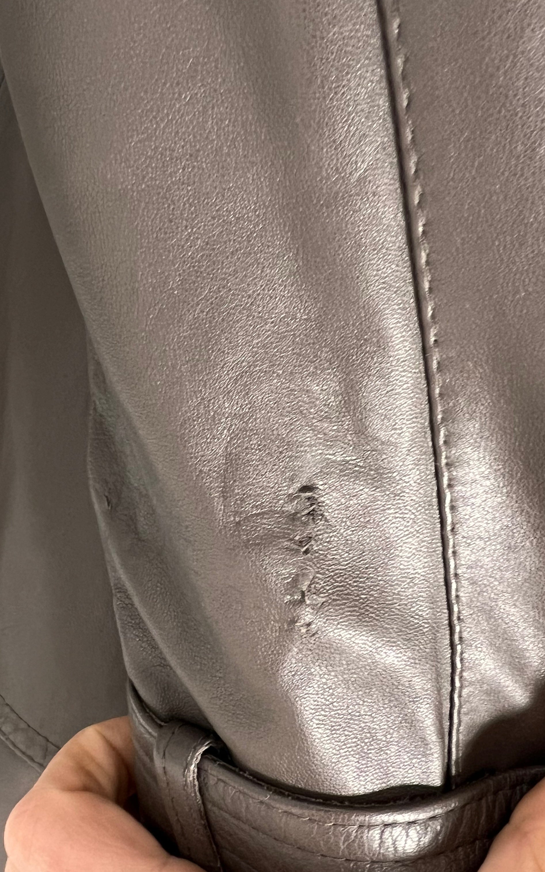 Vintage Leather Coat