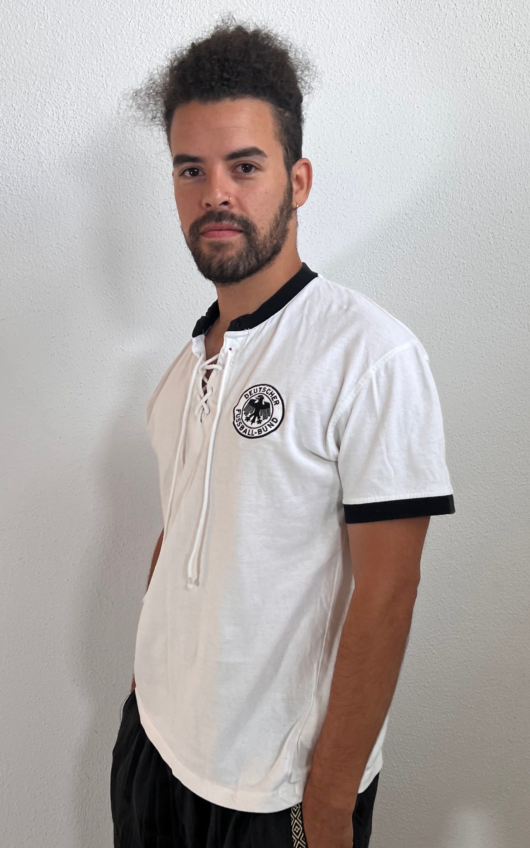 Vintage MENS Adidas Deutschland Soccer Tee