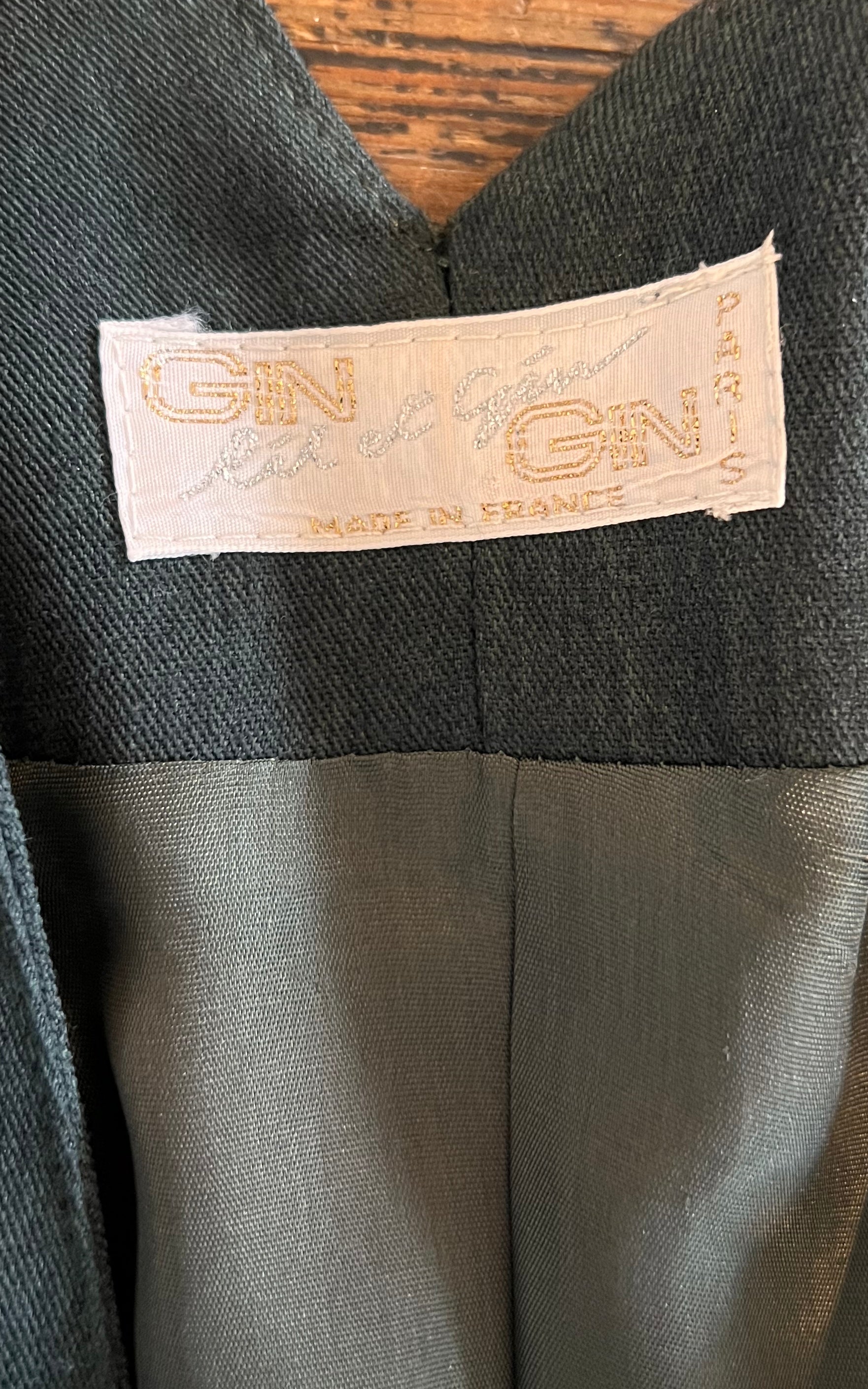 Vintage 90s Darkgreen Cut Out Blazer