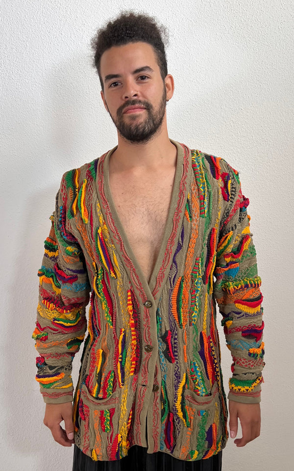Vintage MENS Coogi Cardigan