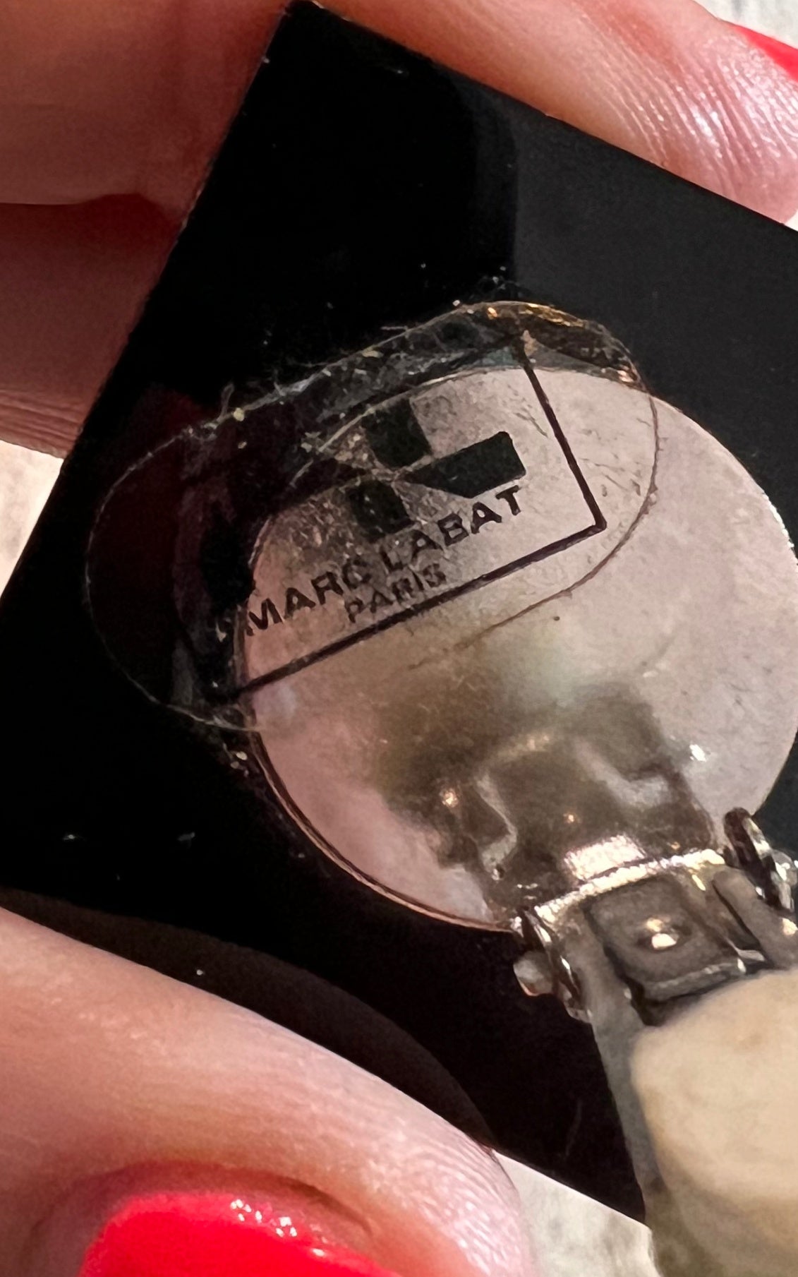 Vintage 70s Marc Labat Paris Clip Ons