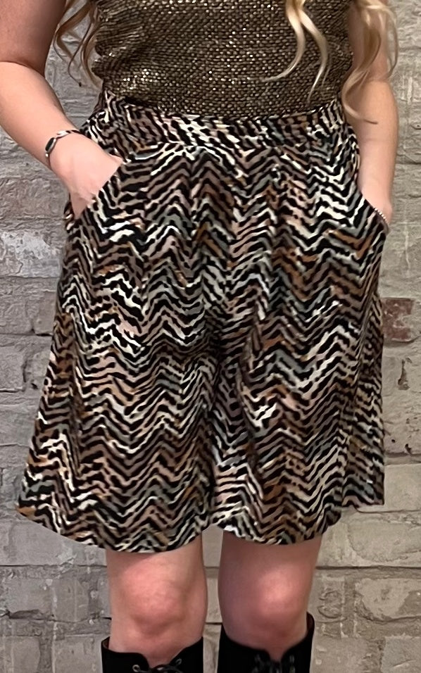 Vintage 90s Silk Shorts