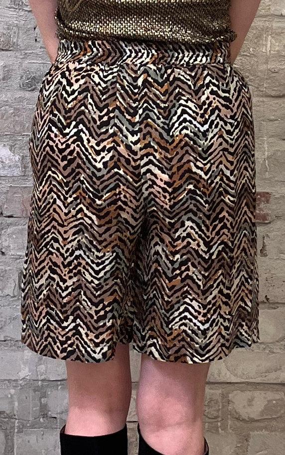 Vintage 90s Silk Shorts