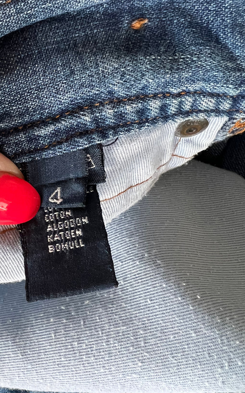 Vintage Ralph Lauren Maxi Denim Skirt