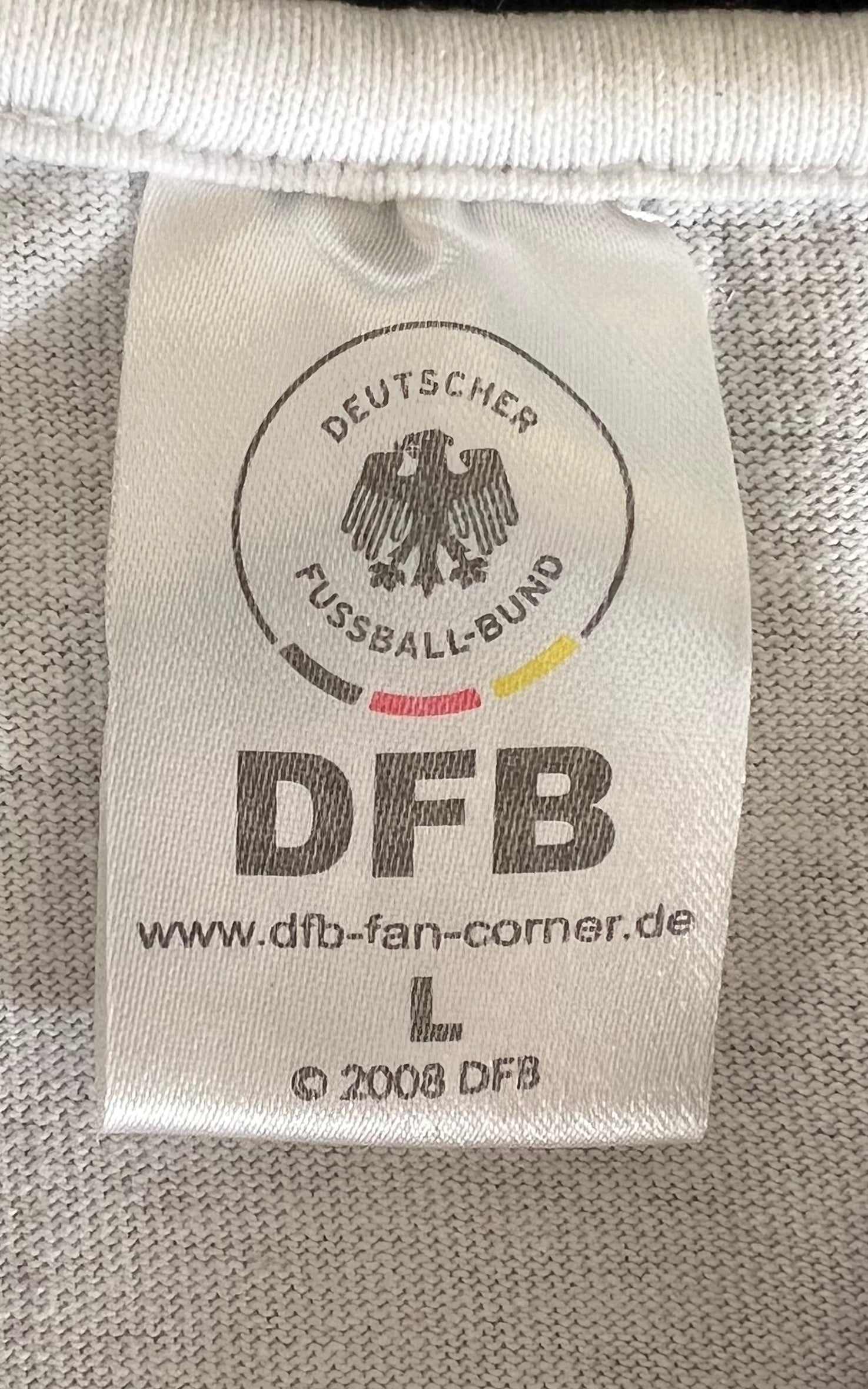 Vintage MENS Adidas Deutschland Soccer Tee