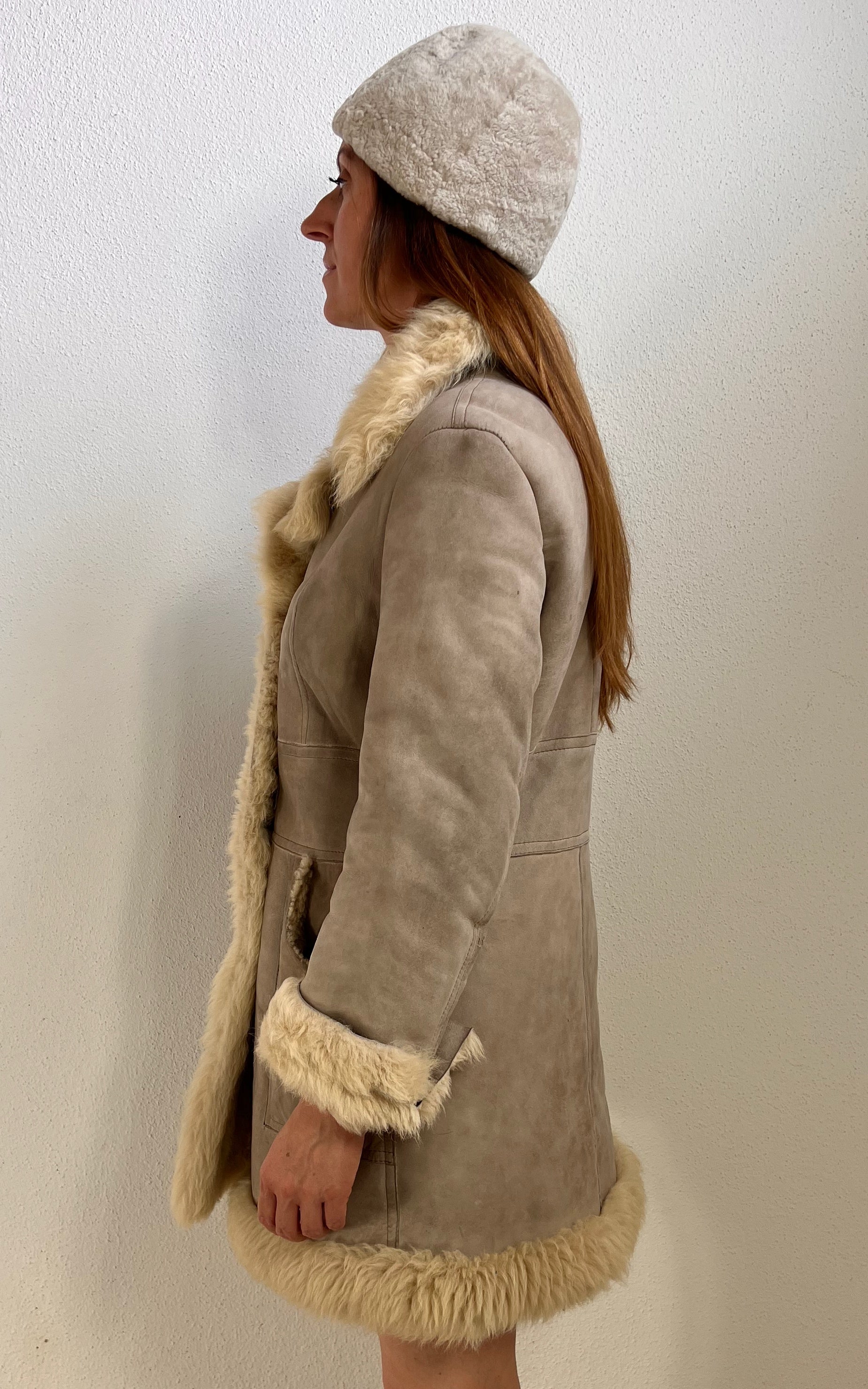 Vintage 1970s Shearling Coat