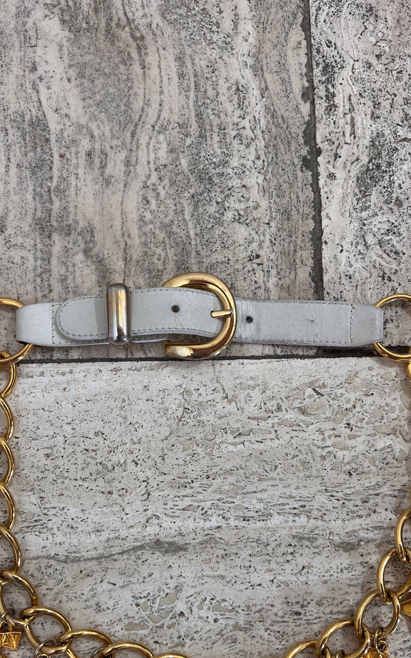 Vintage 80s Escada Nautical Chain Belt