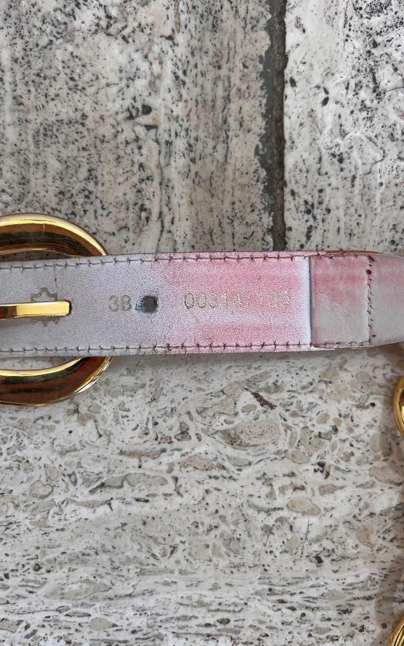Vintage 80s Escada Nautical Chain Belt