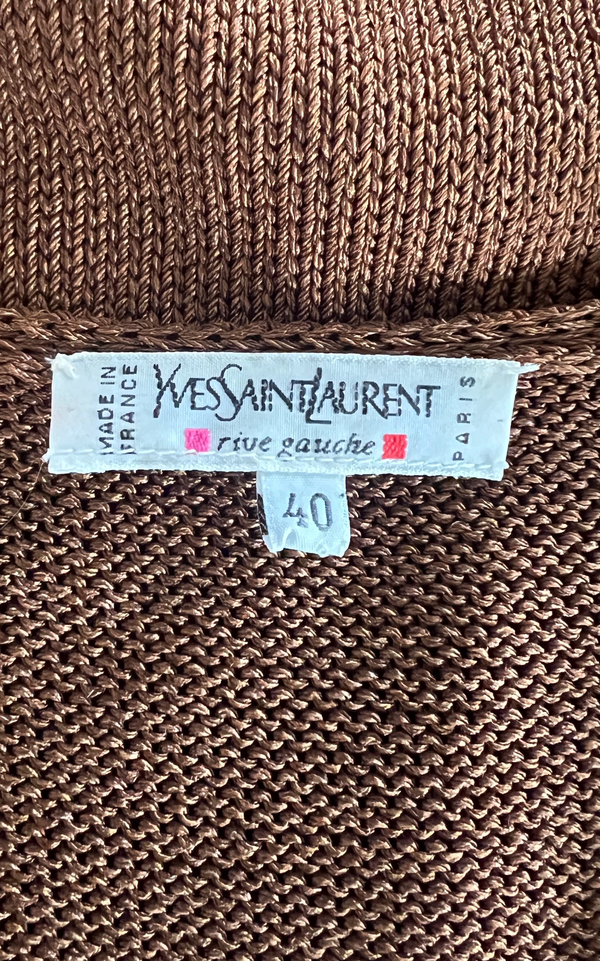 Vintage Yves Saint Laurent Knit Top