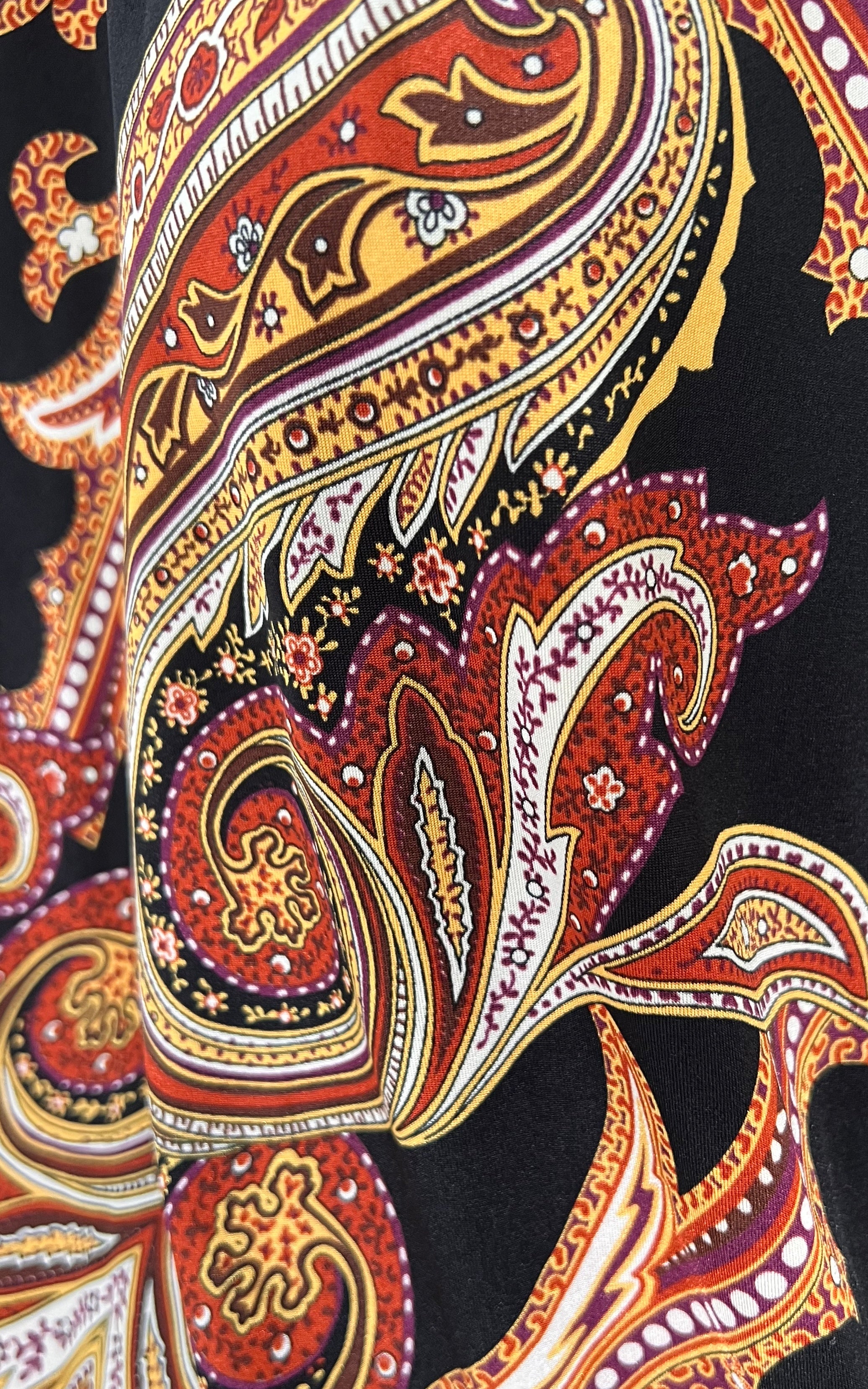 Vintage 90s Vestino Paisley Top