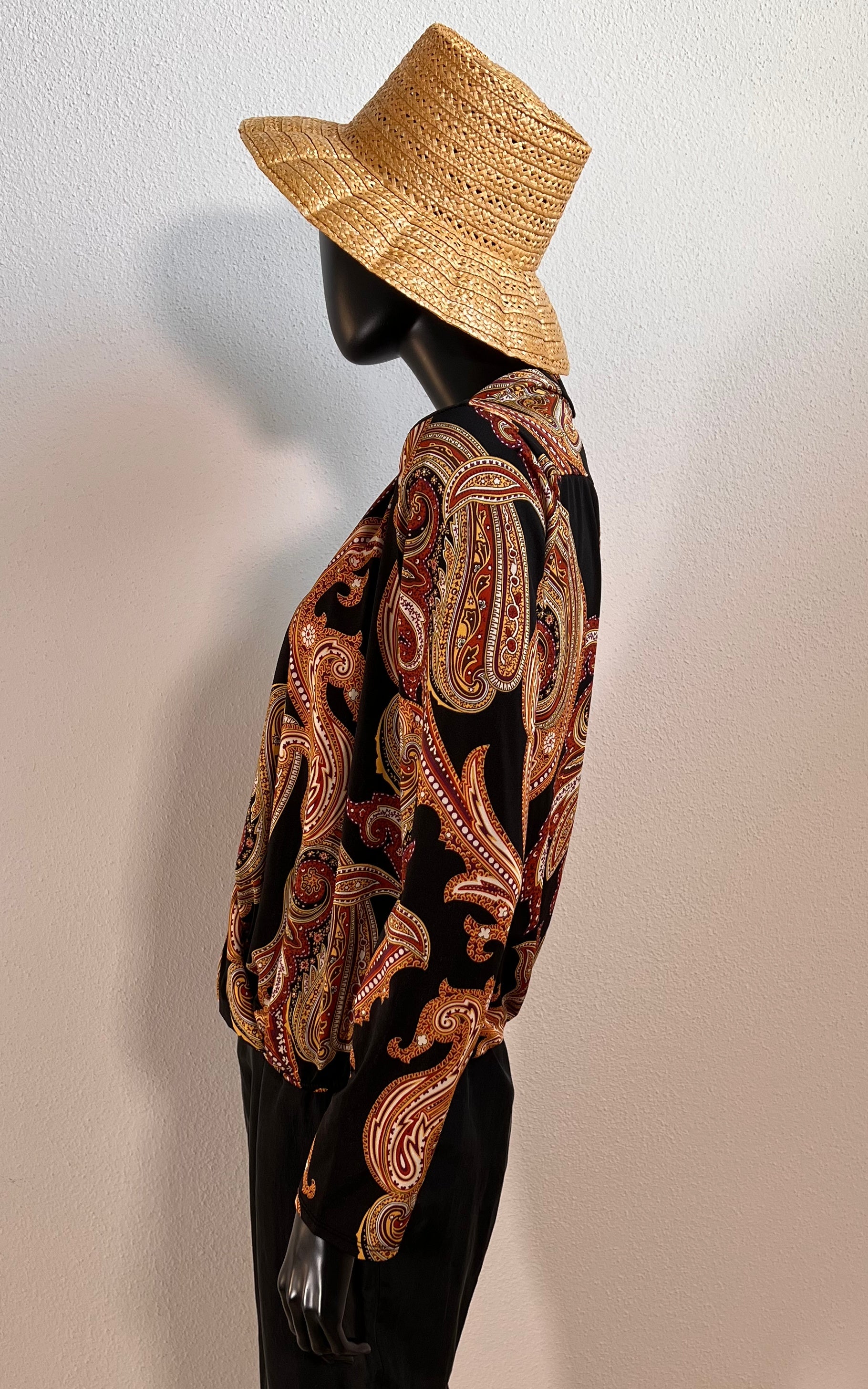 Vintage 90s Vestino Paisley Top