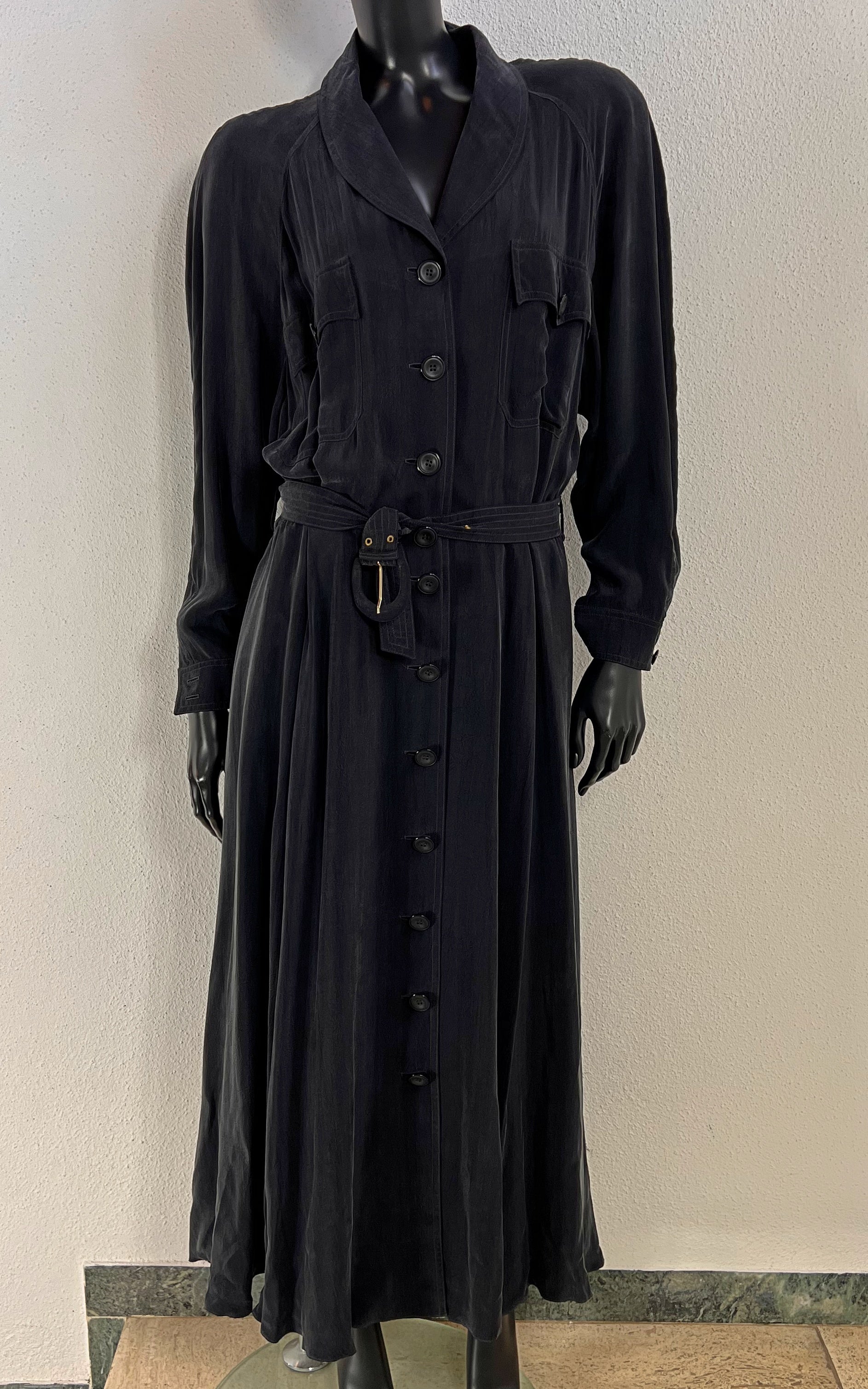 Vintage Maxi Washed Viscose Dress