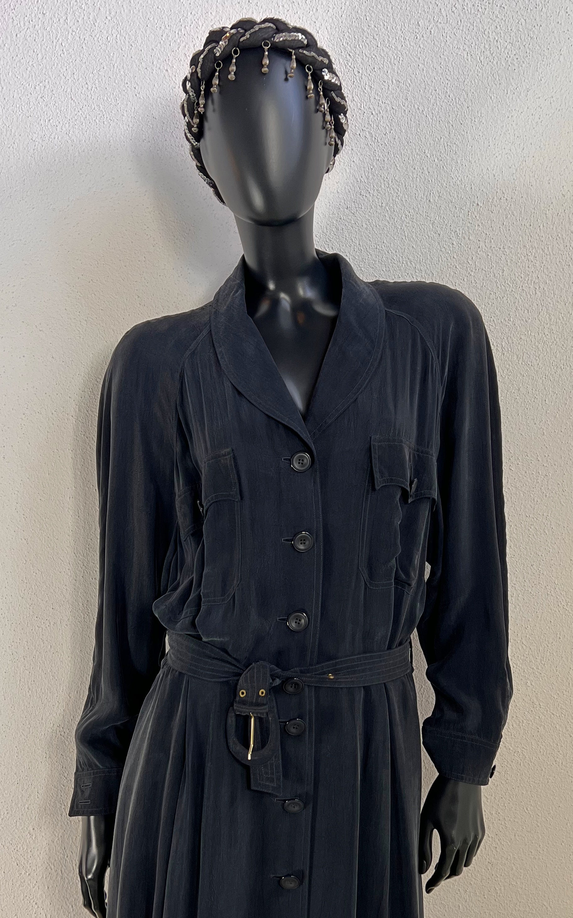 Vintage Maxi Washed Viscose Dress