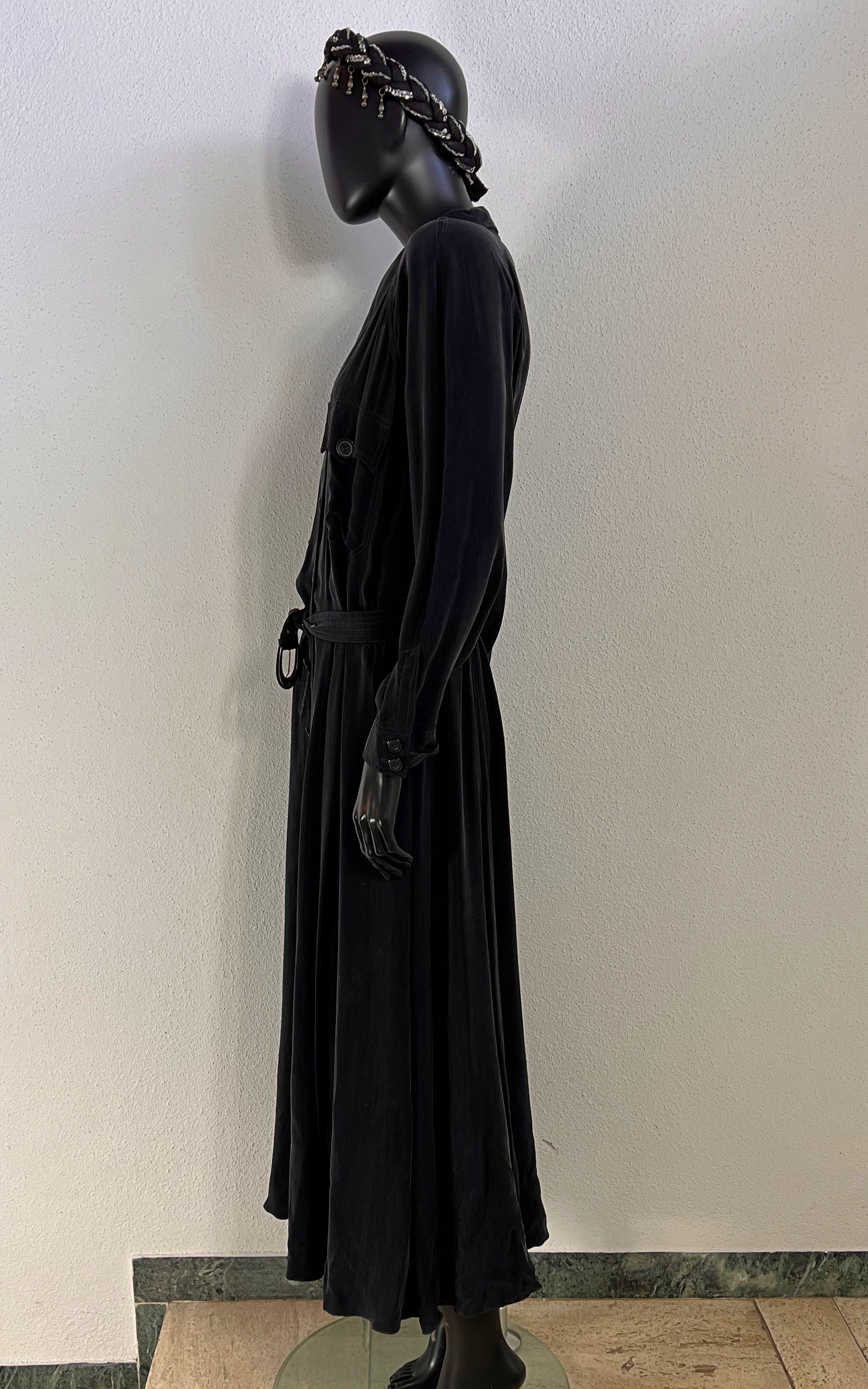 Vintage Maxi Washed Viscose Dress